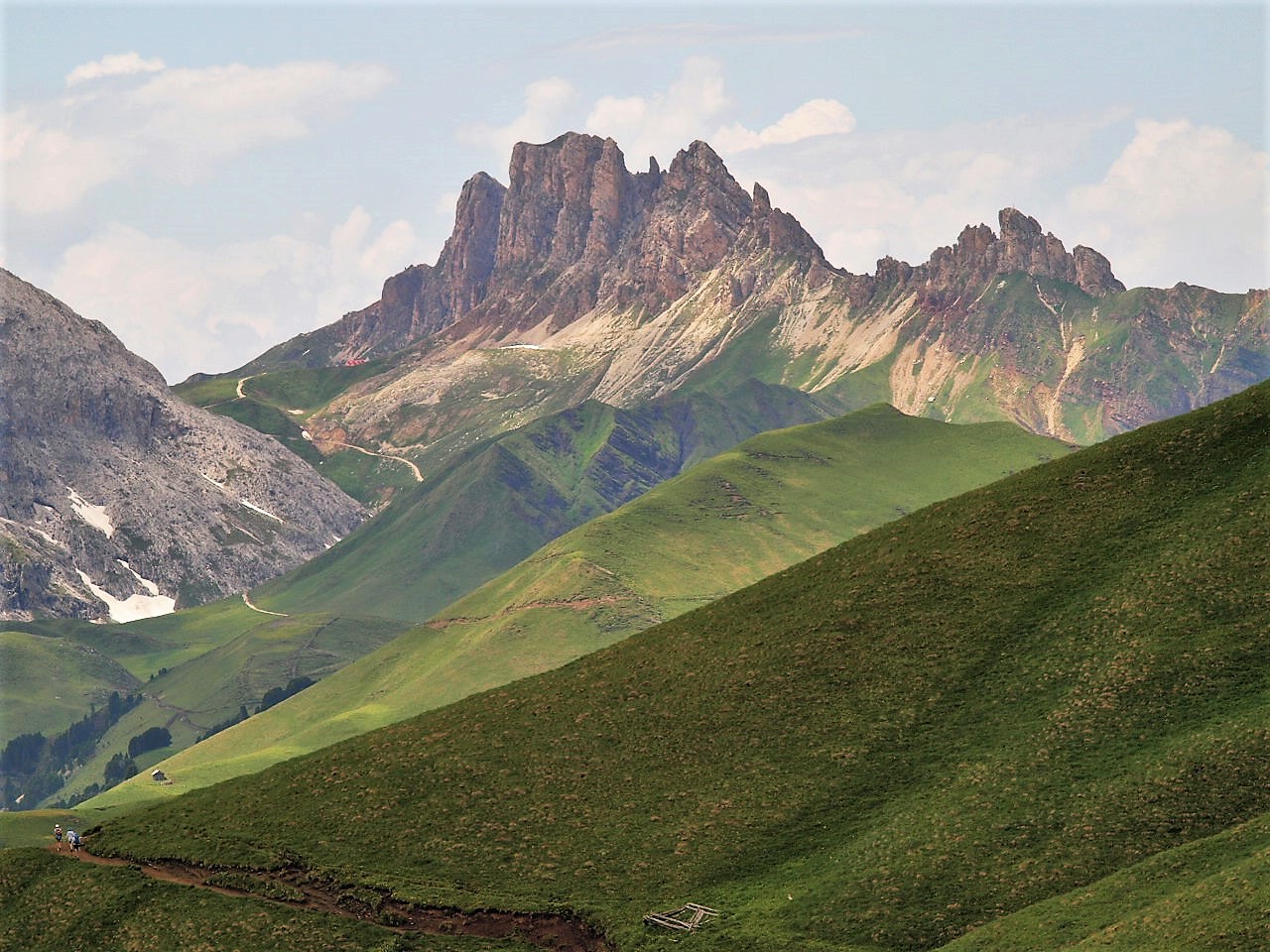 Denti di terra rossa (gruppo Catinaccio)