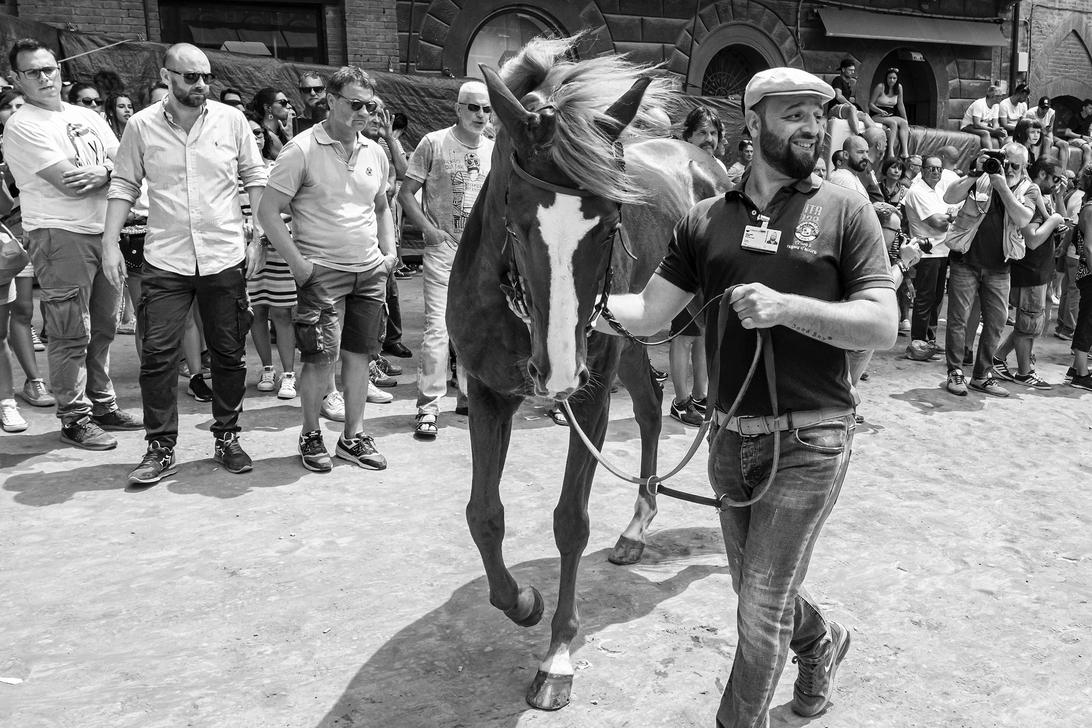 Palio di Siena the route