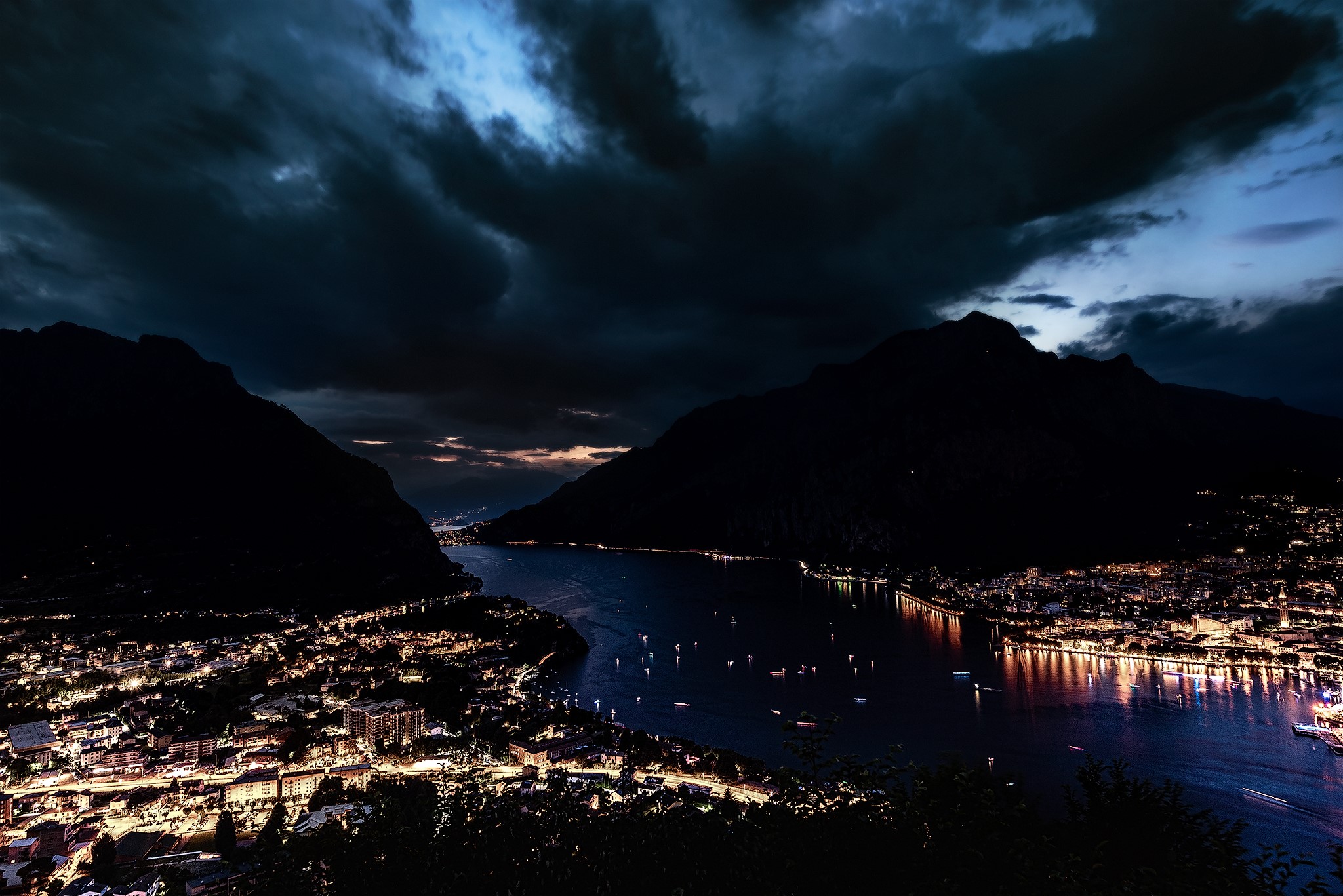 La notte di Lecco