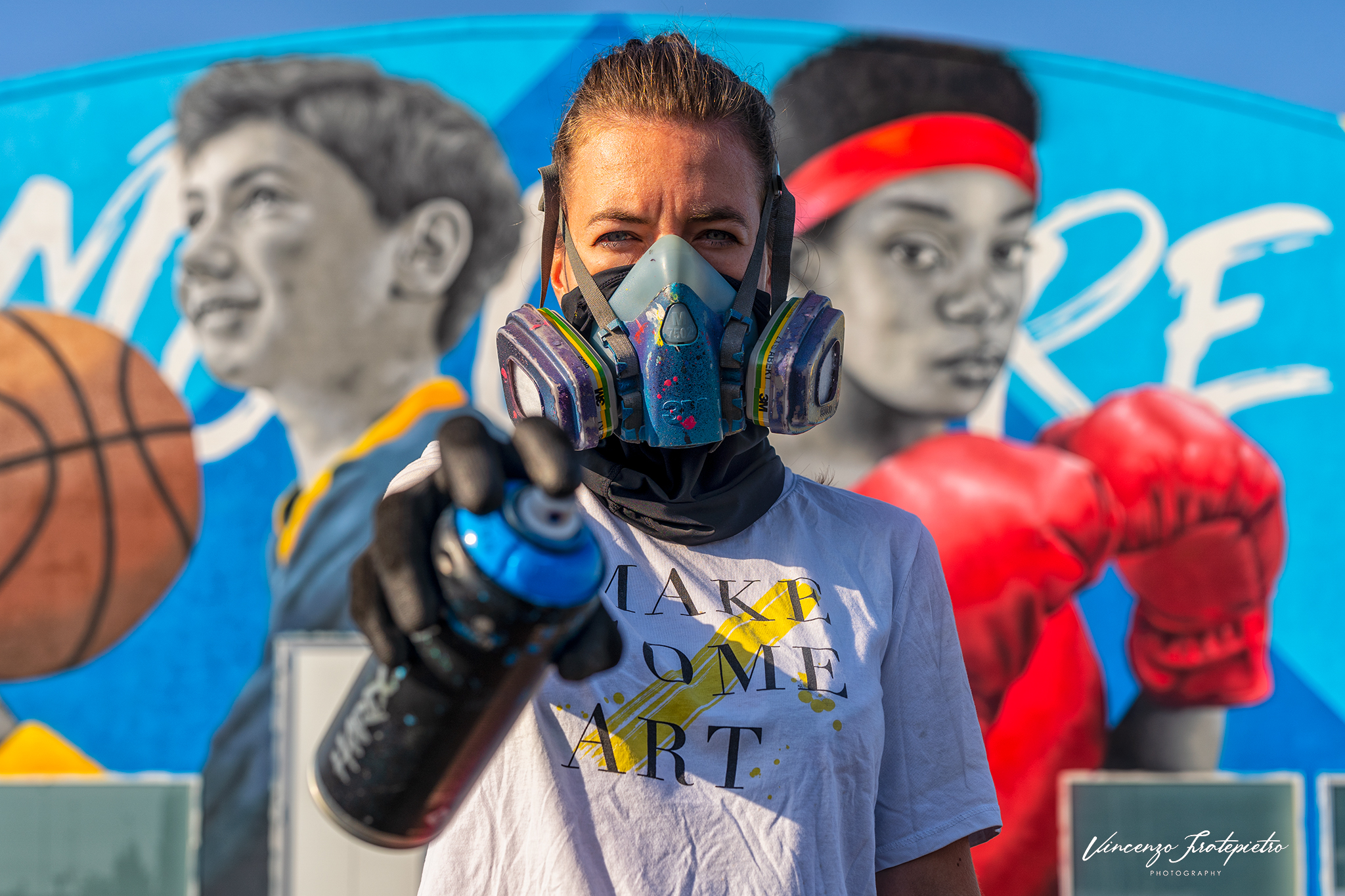 Non mollare mai - Zabou artist