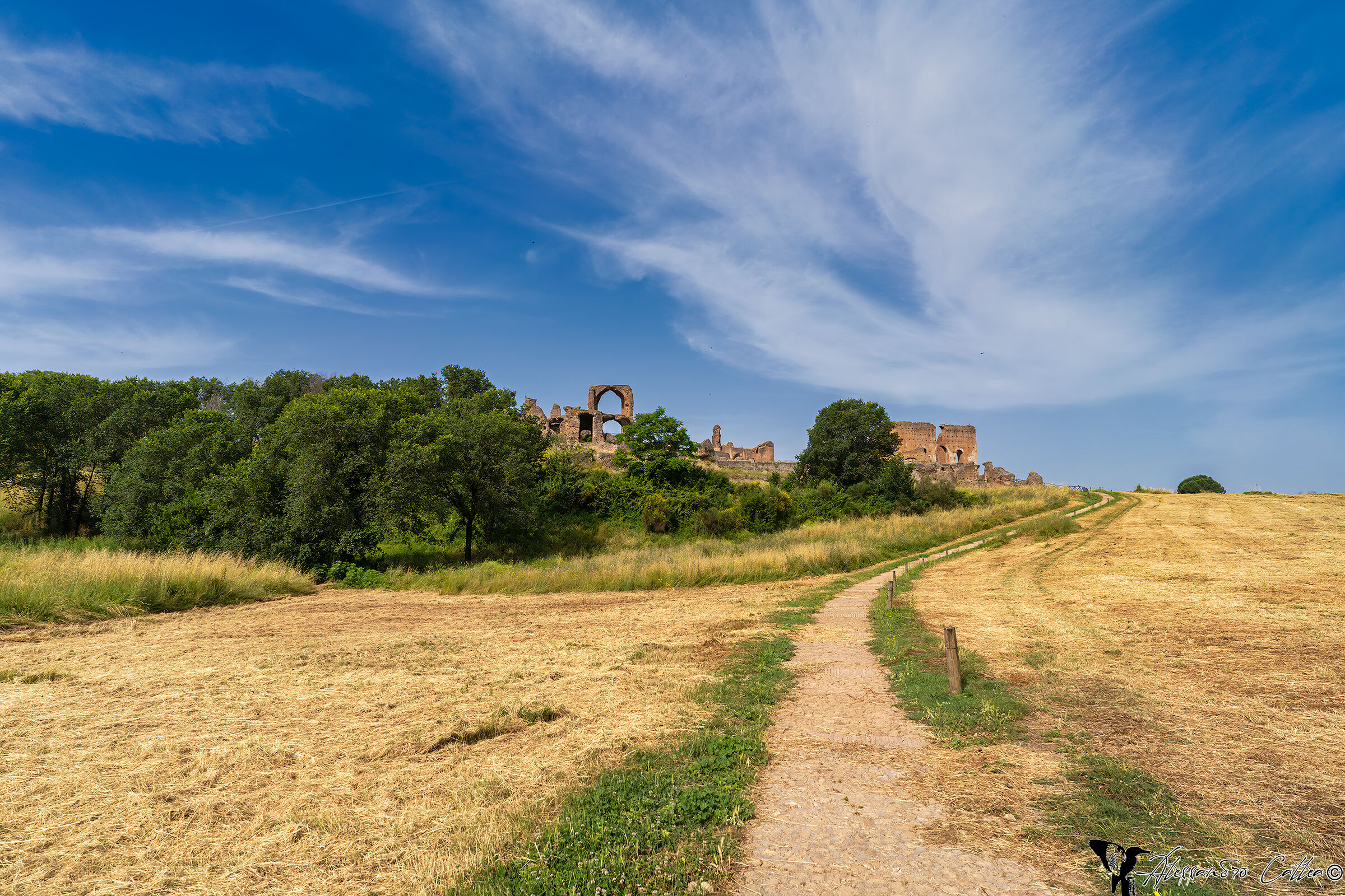 The road to the Villa of quintupling
