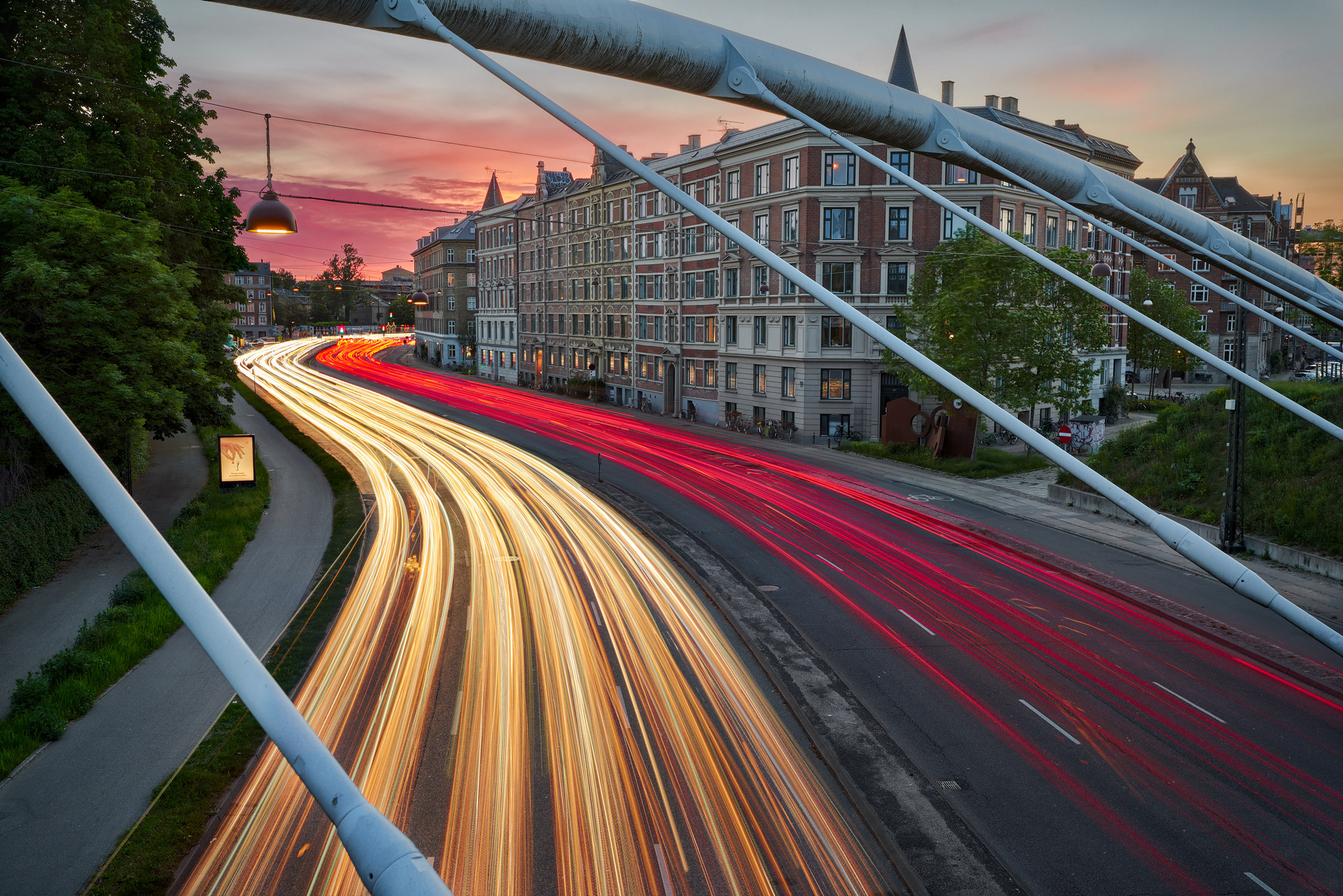 La città vecchia sta cadendo un sonno