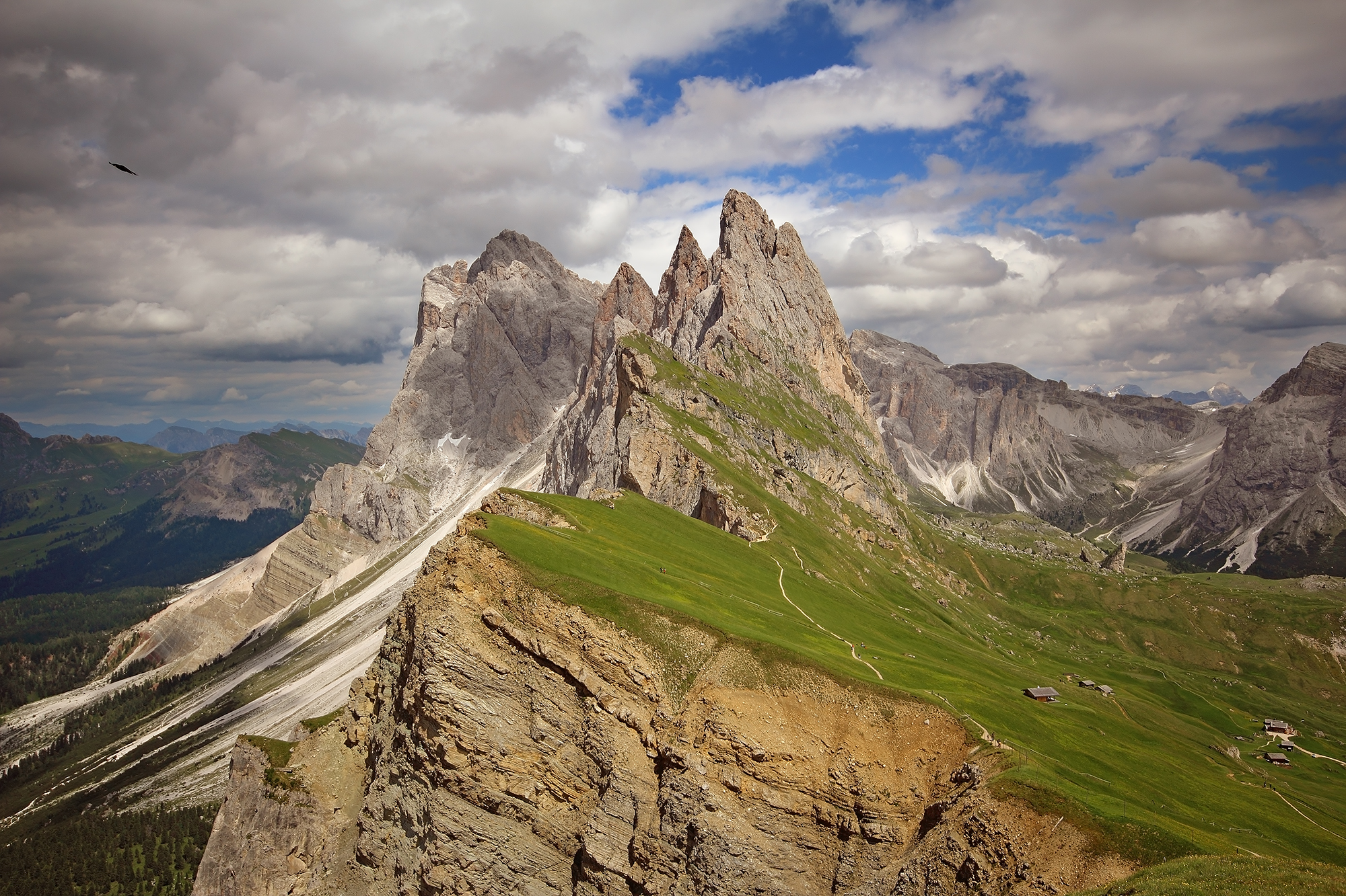 la mia prima a Seceda...