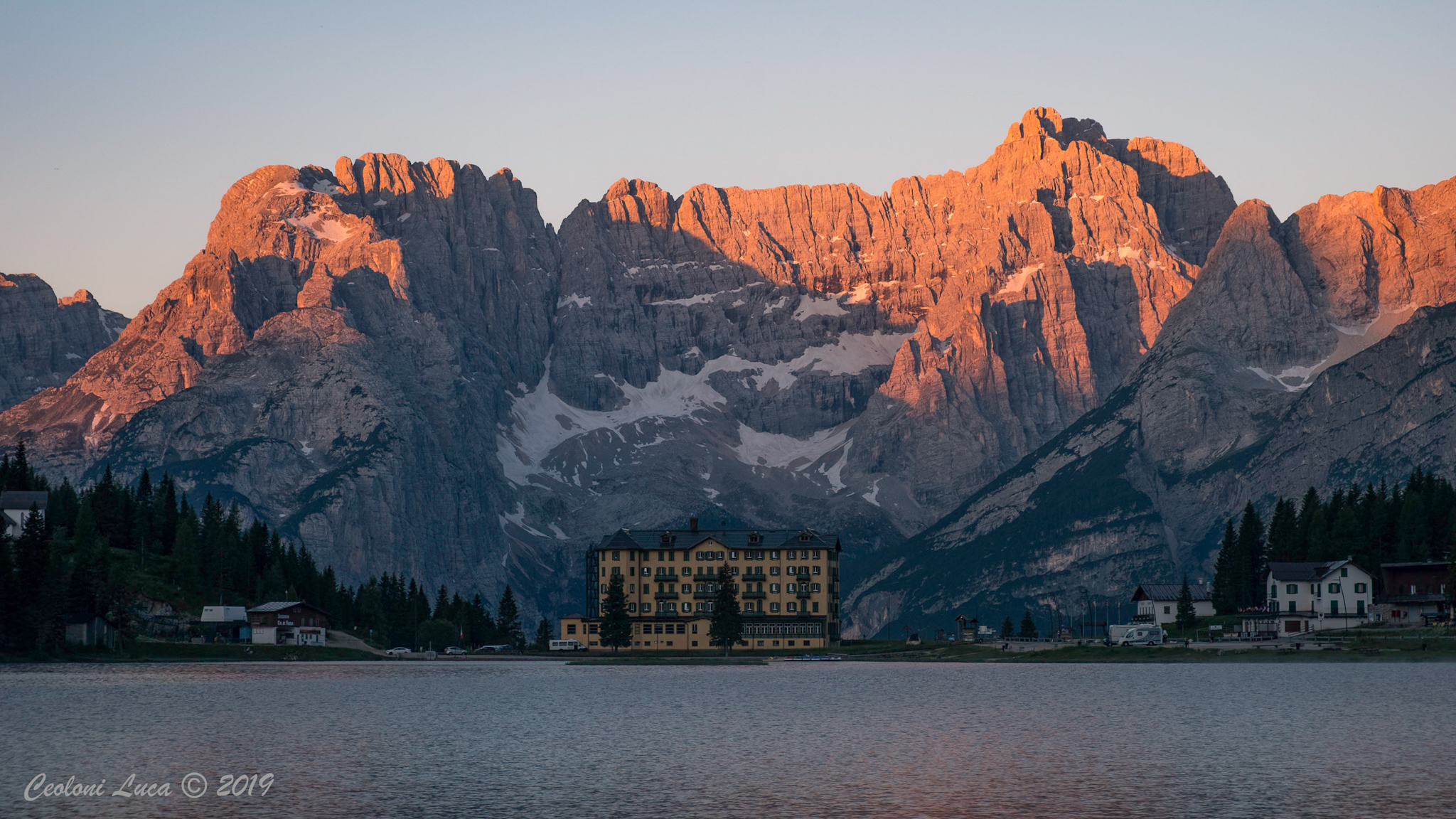 Sunrise in Misurina