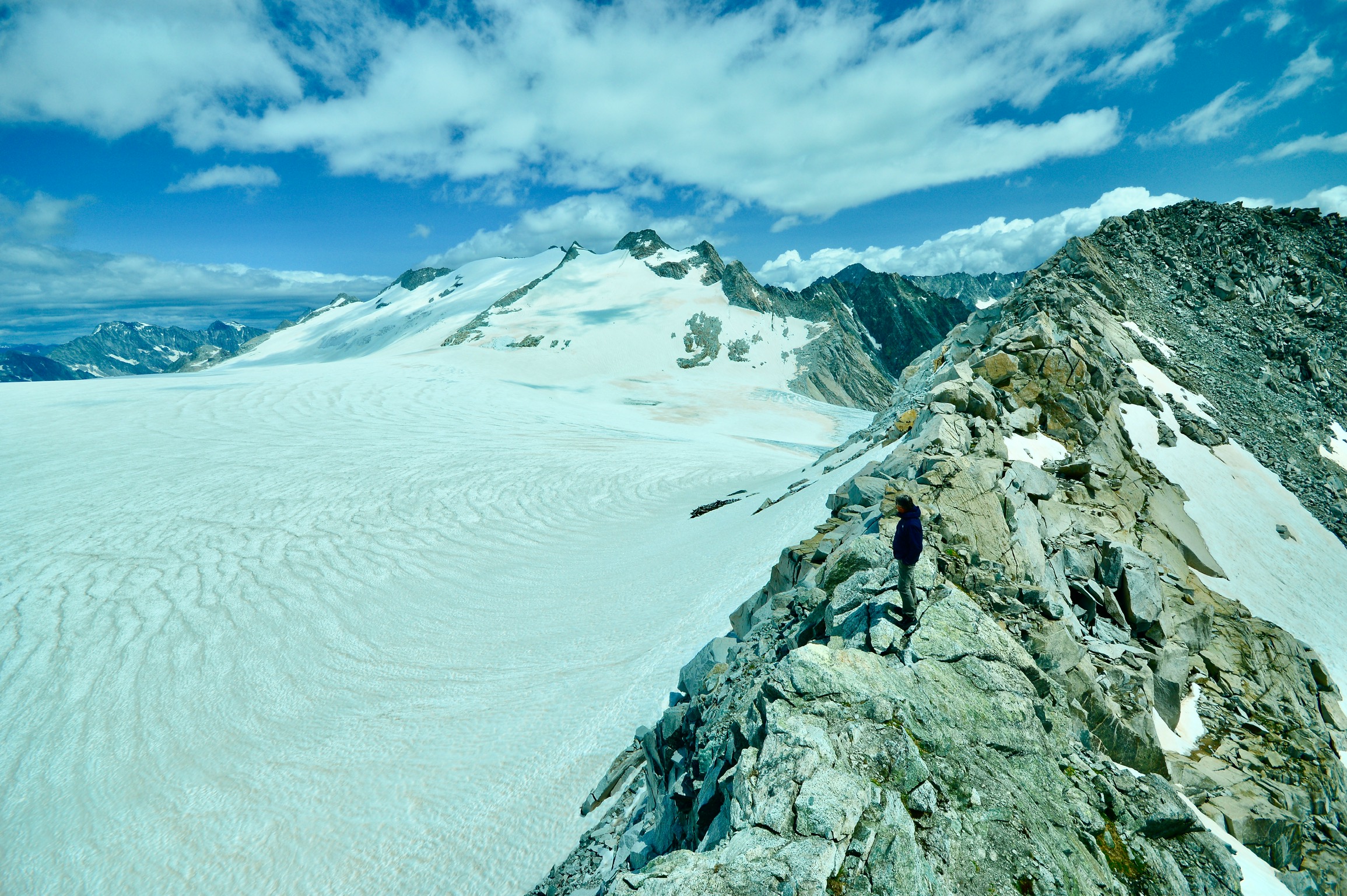 Ammirare dalla cresta