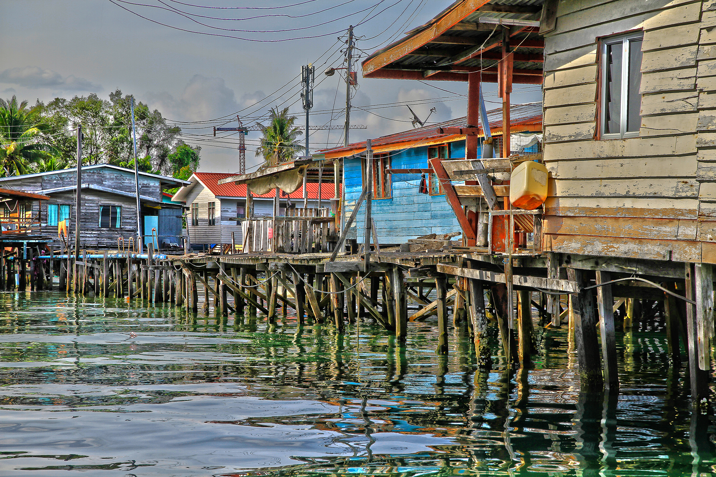 Kota Kinabalu - Malaysia fishing village