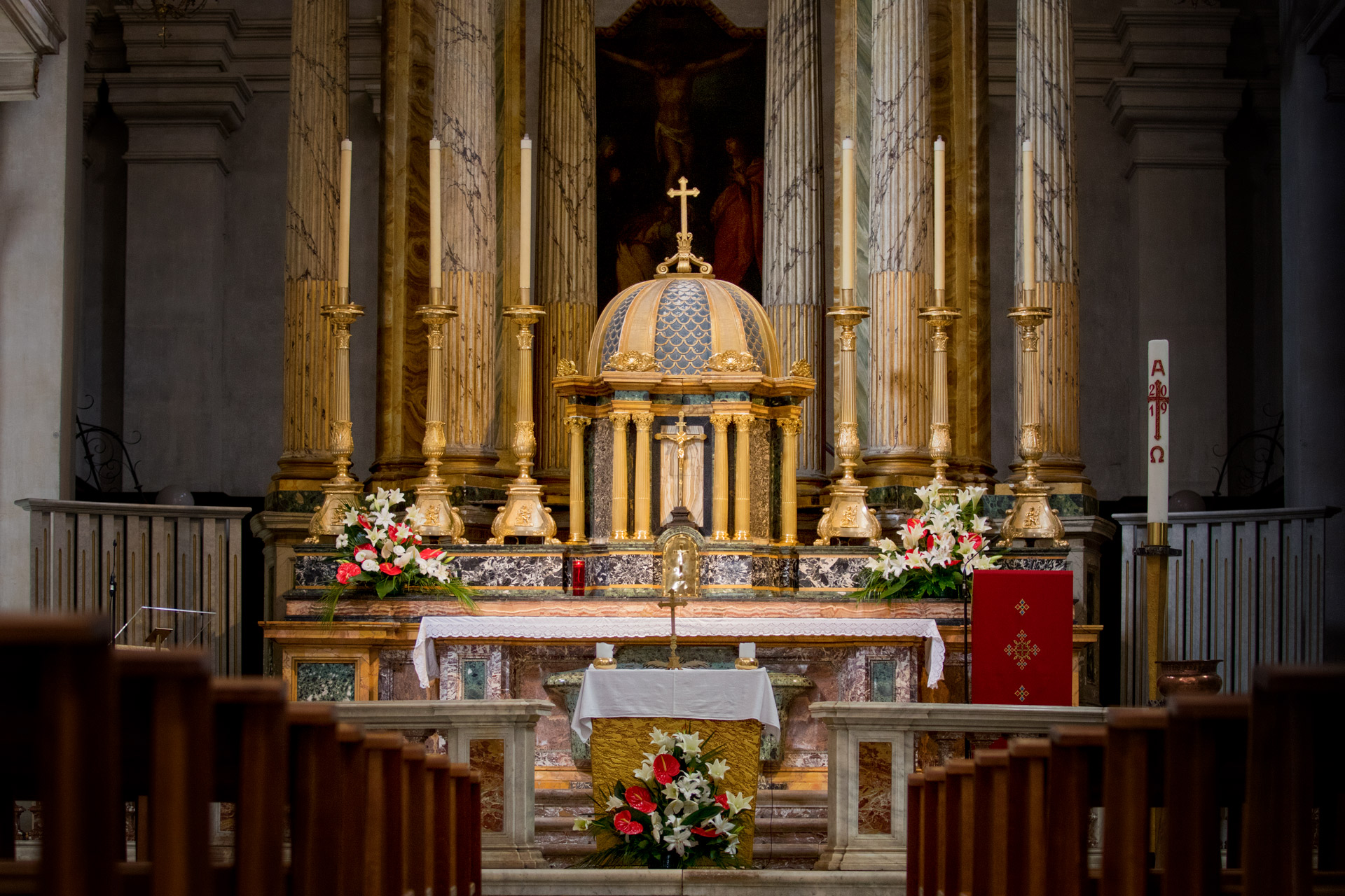 Church of the Trinity of the Mountains - Rome, June 2019