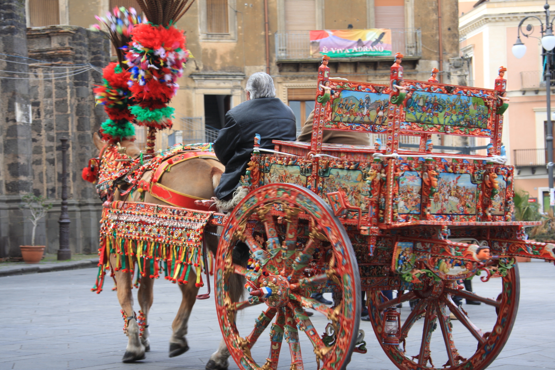 Adrano, Sicilian cart