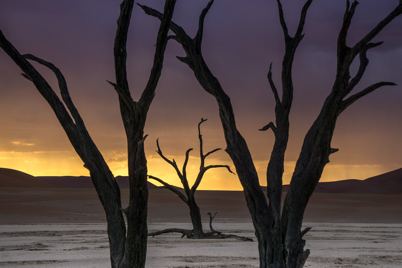 Sossusvlei al tramonto