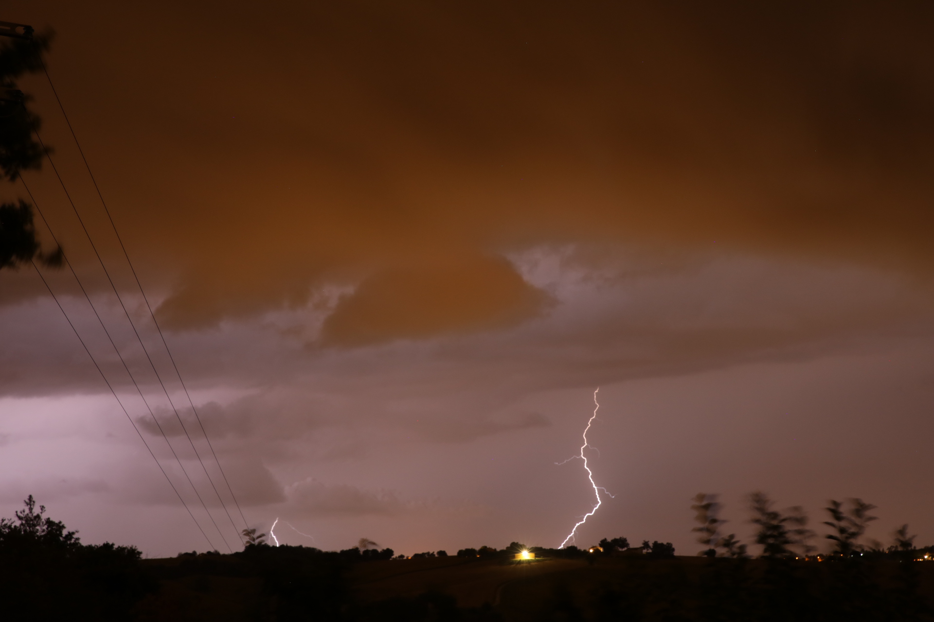 Thunder at Morro d'Alba
