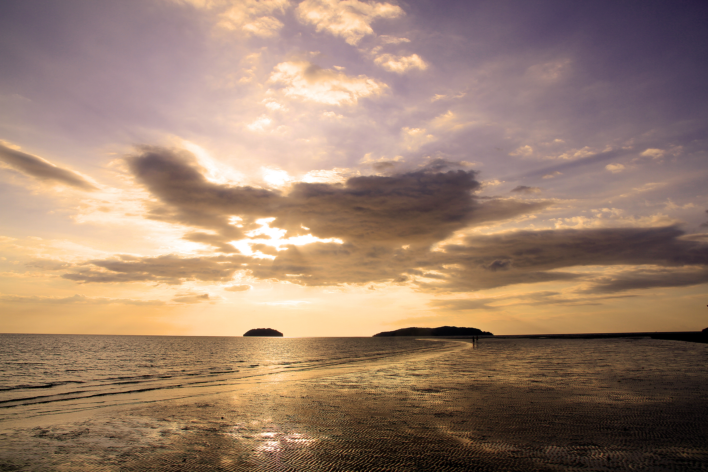 Malesia - Kota Kinabalu   sunset it's coming