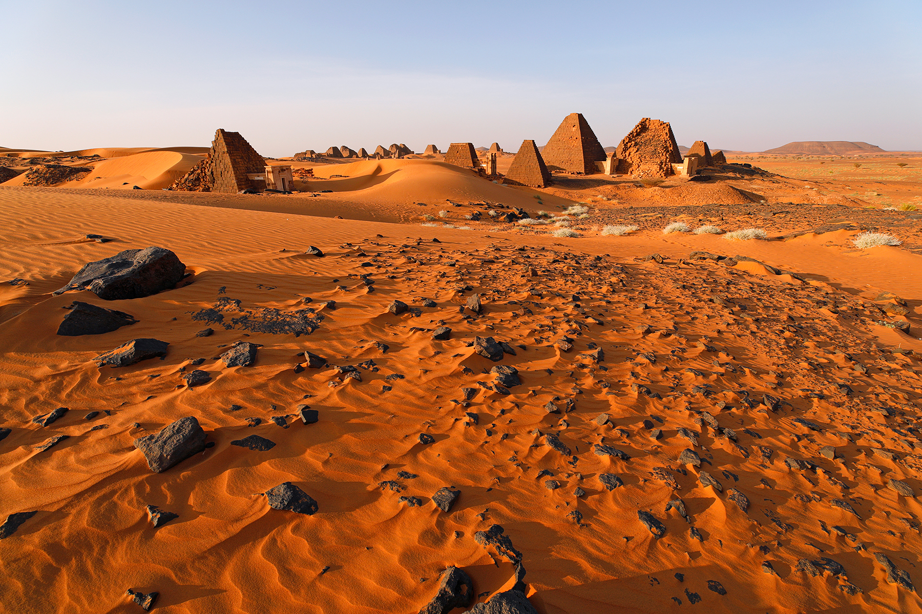 The Pyramids of Meroe