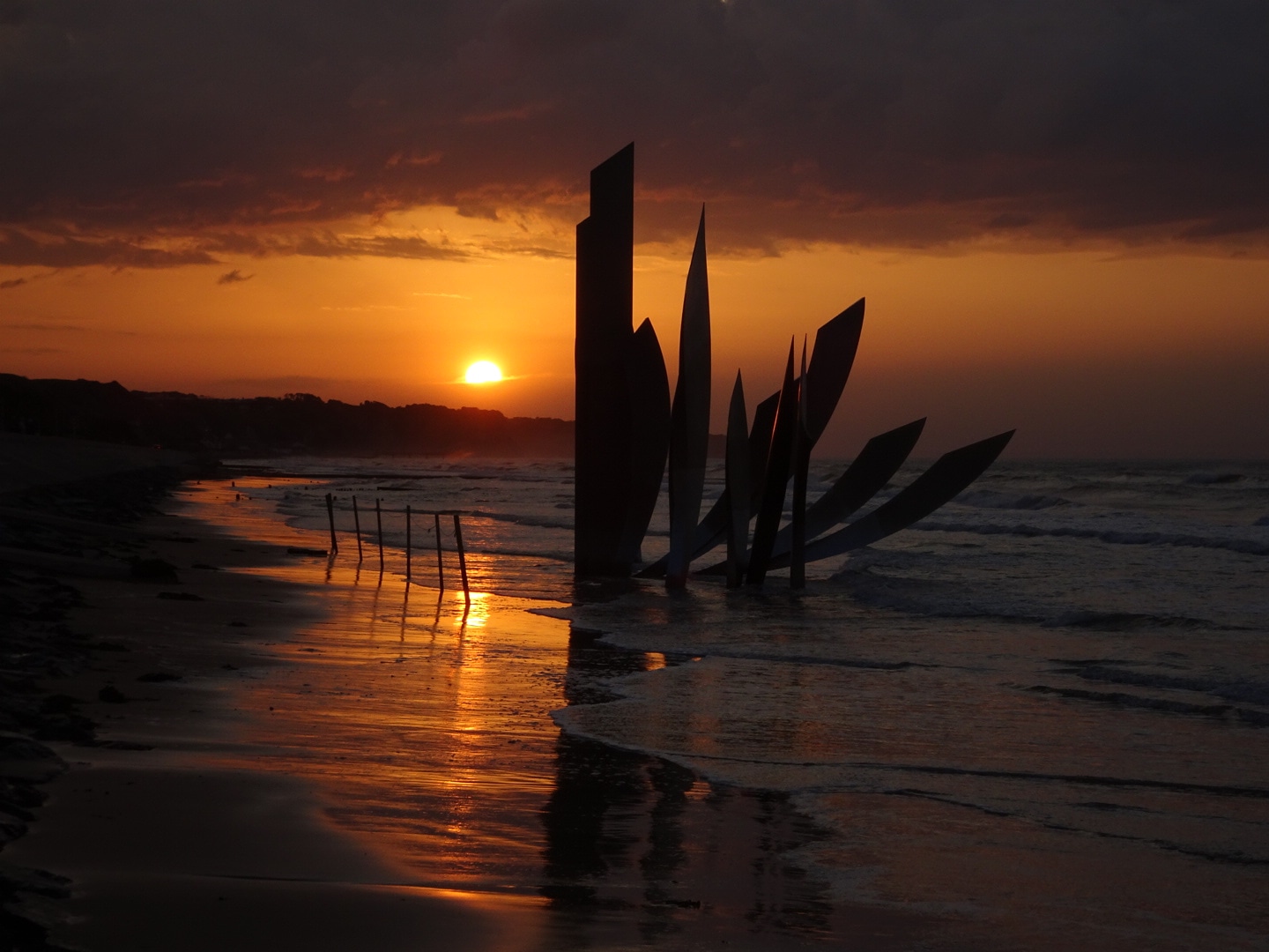 Omaha beach, California