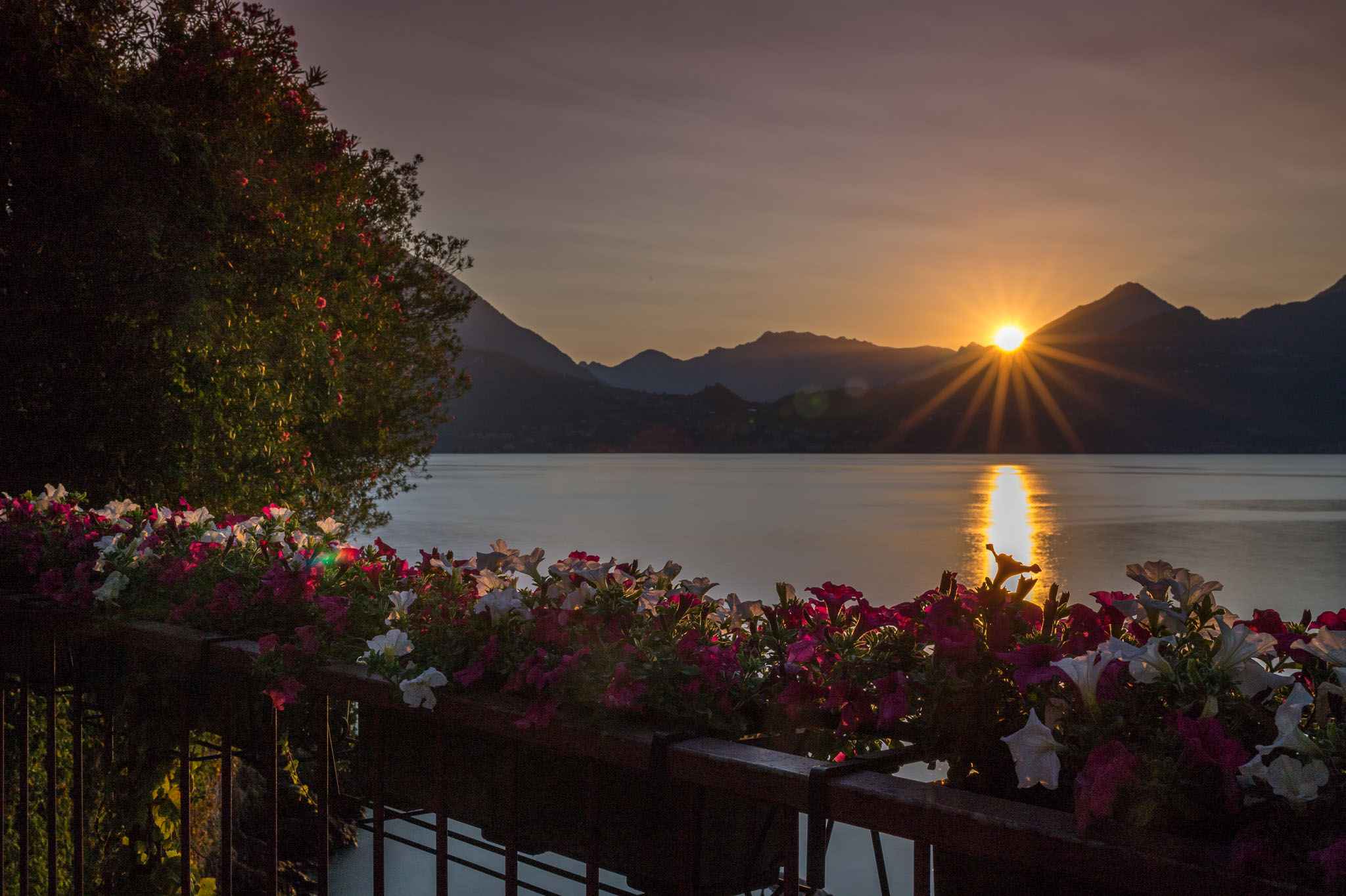 Sunset in Varenna