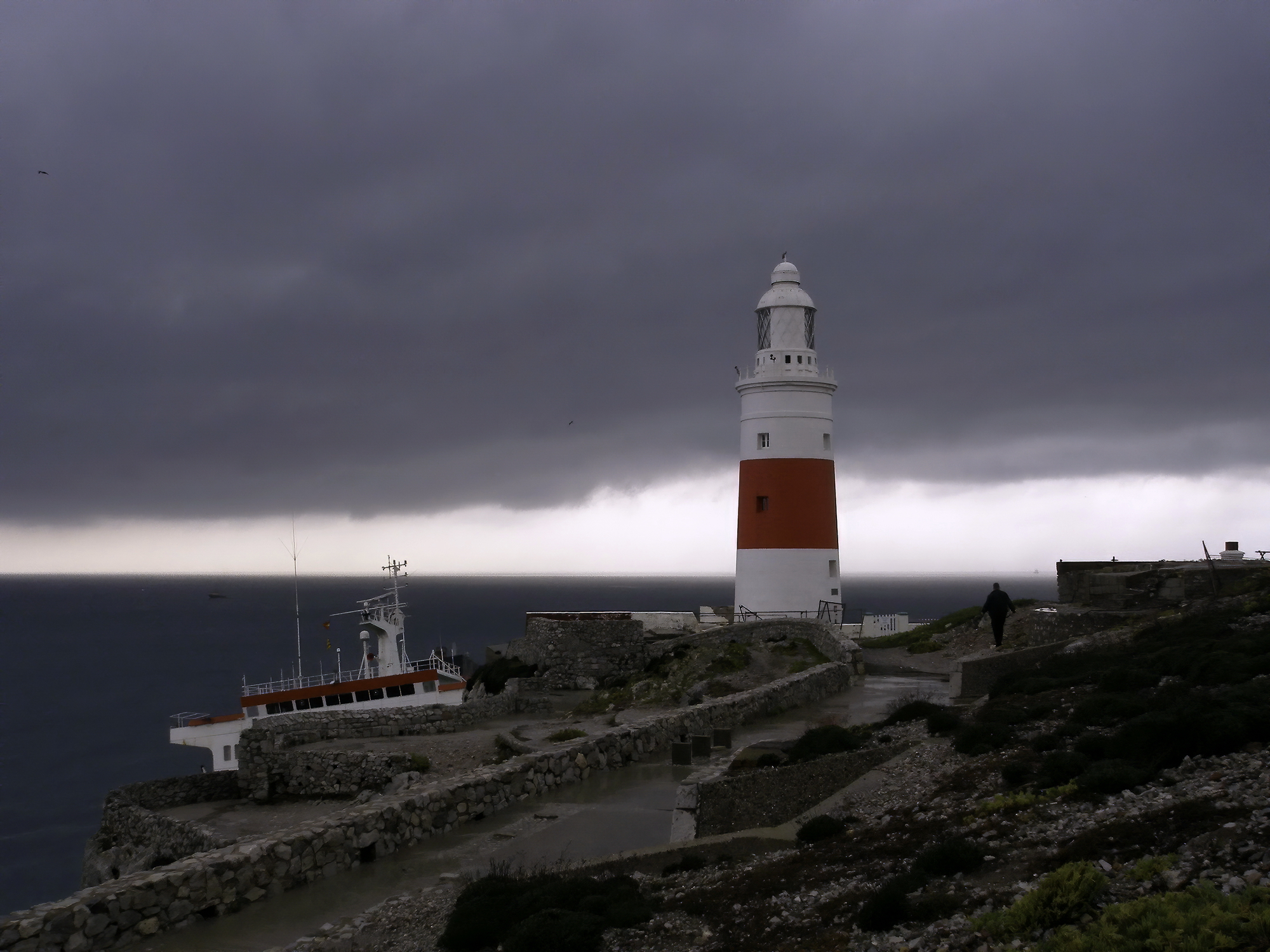 The Lighthouse and the Broken Ship