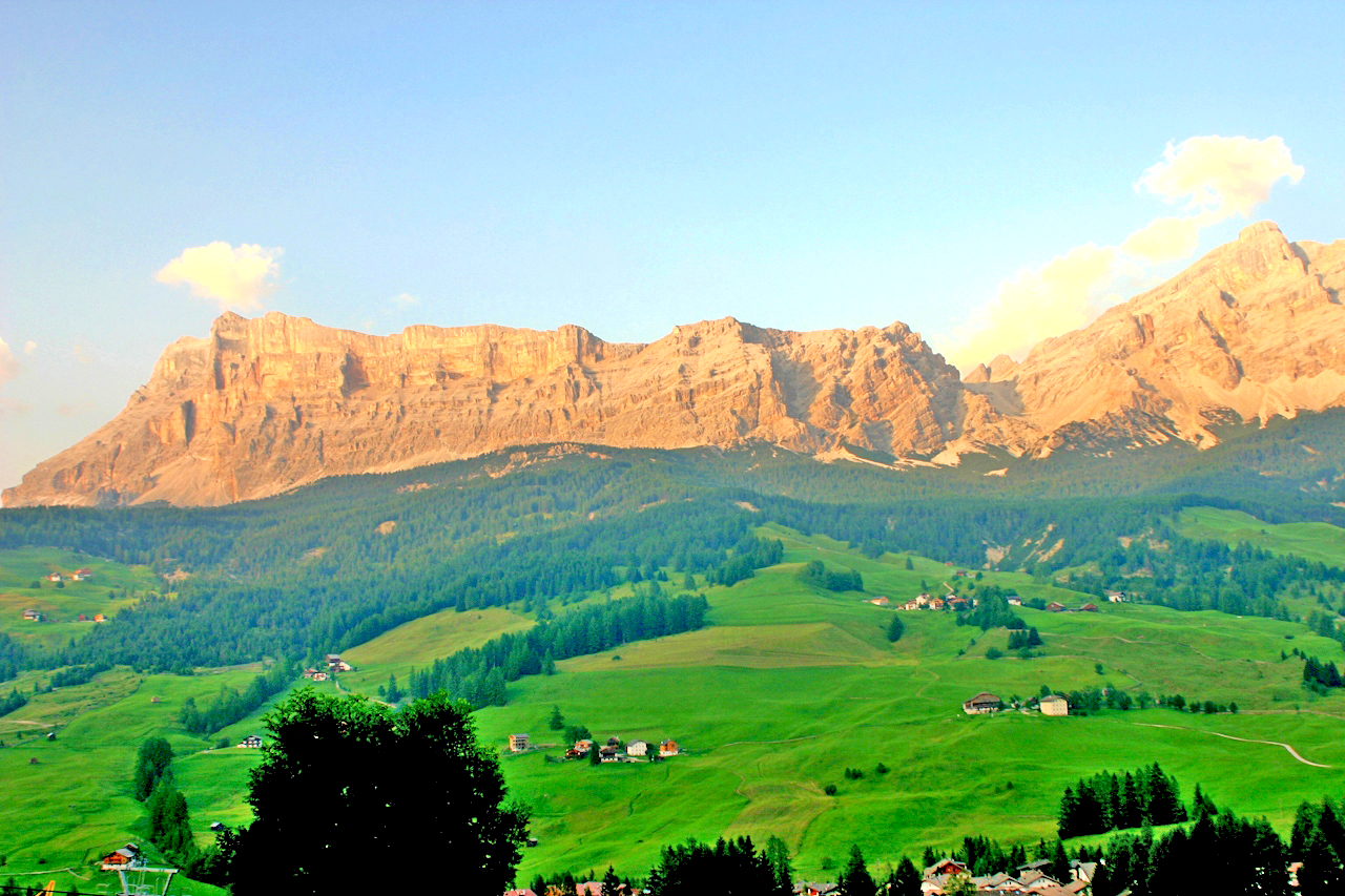 splendide Dolomiti viste da San Cassiano