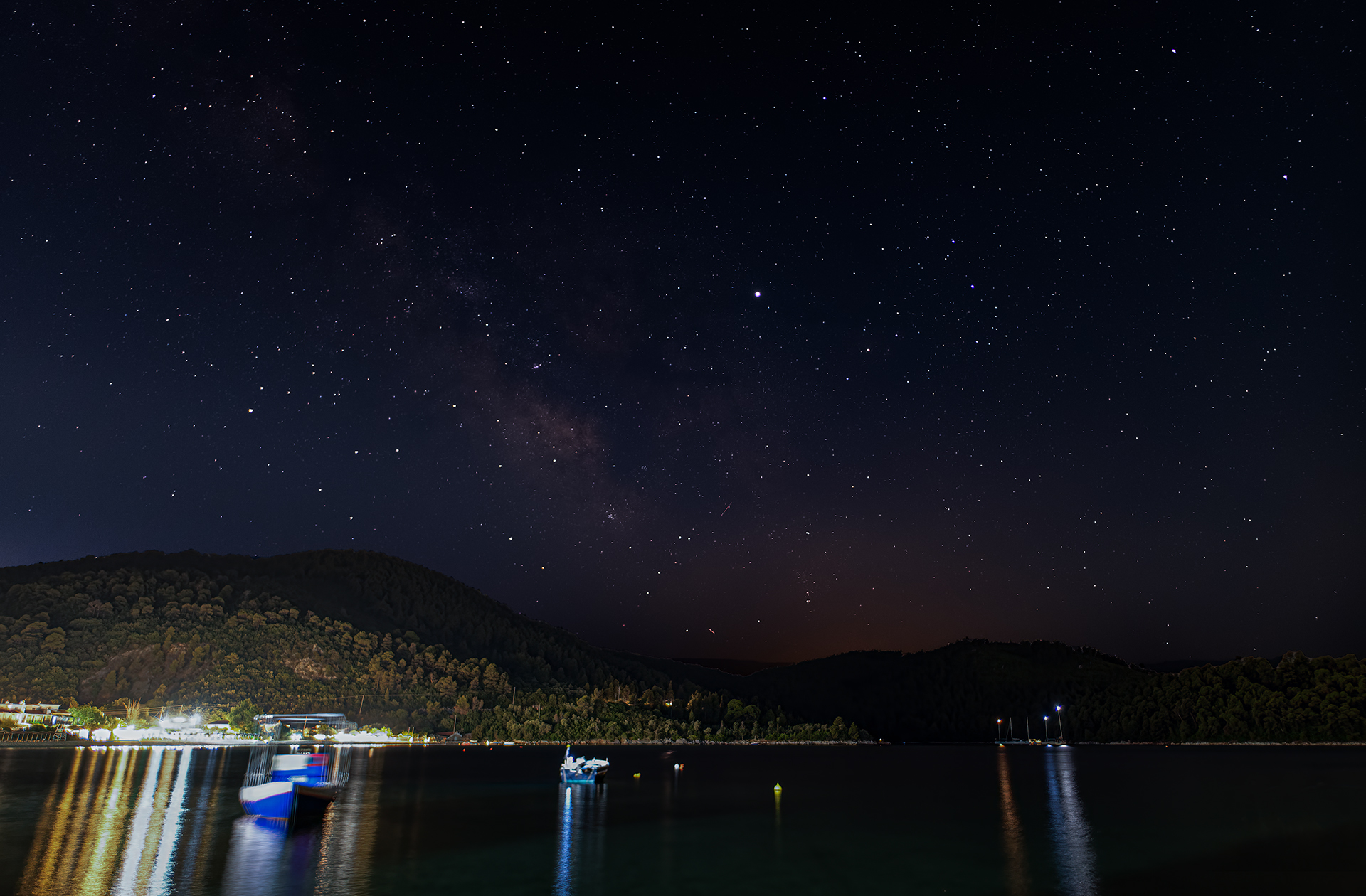 Panormous Beach by Night