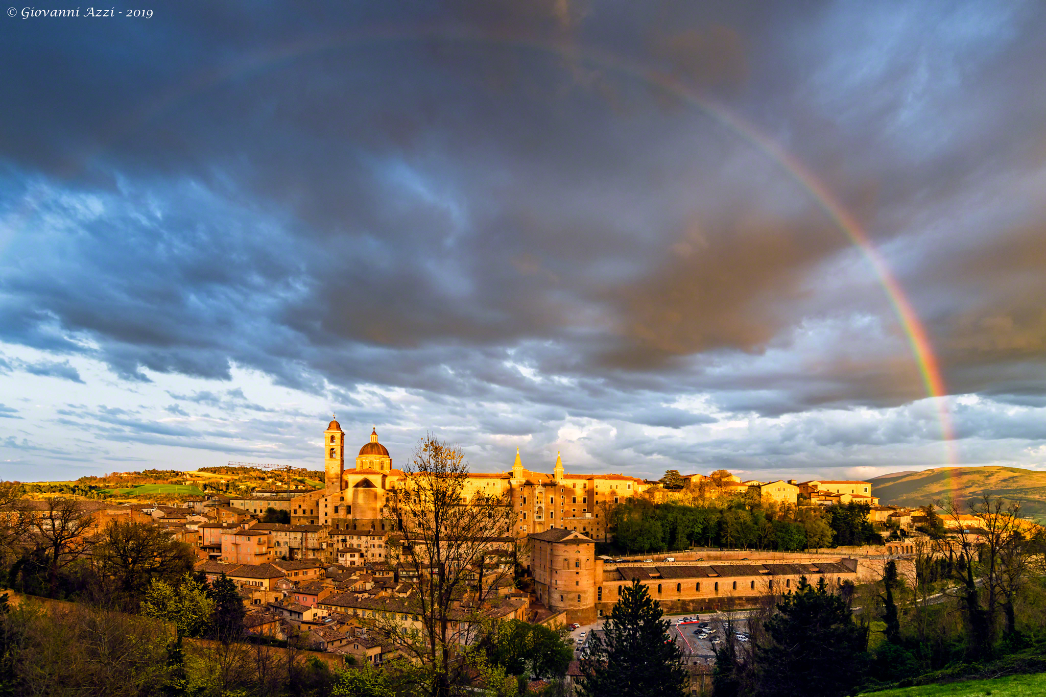 L'arcobaleno di Urbino