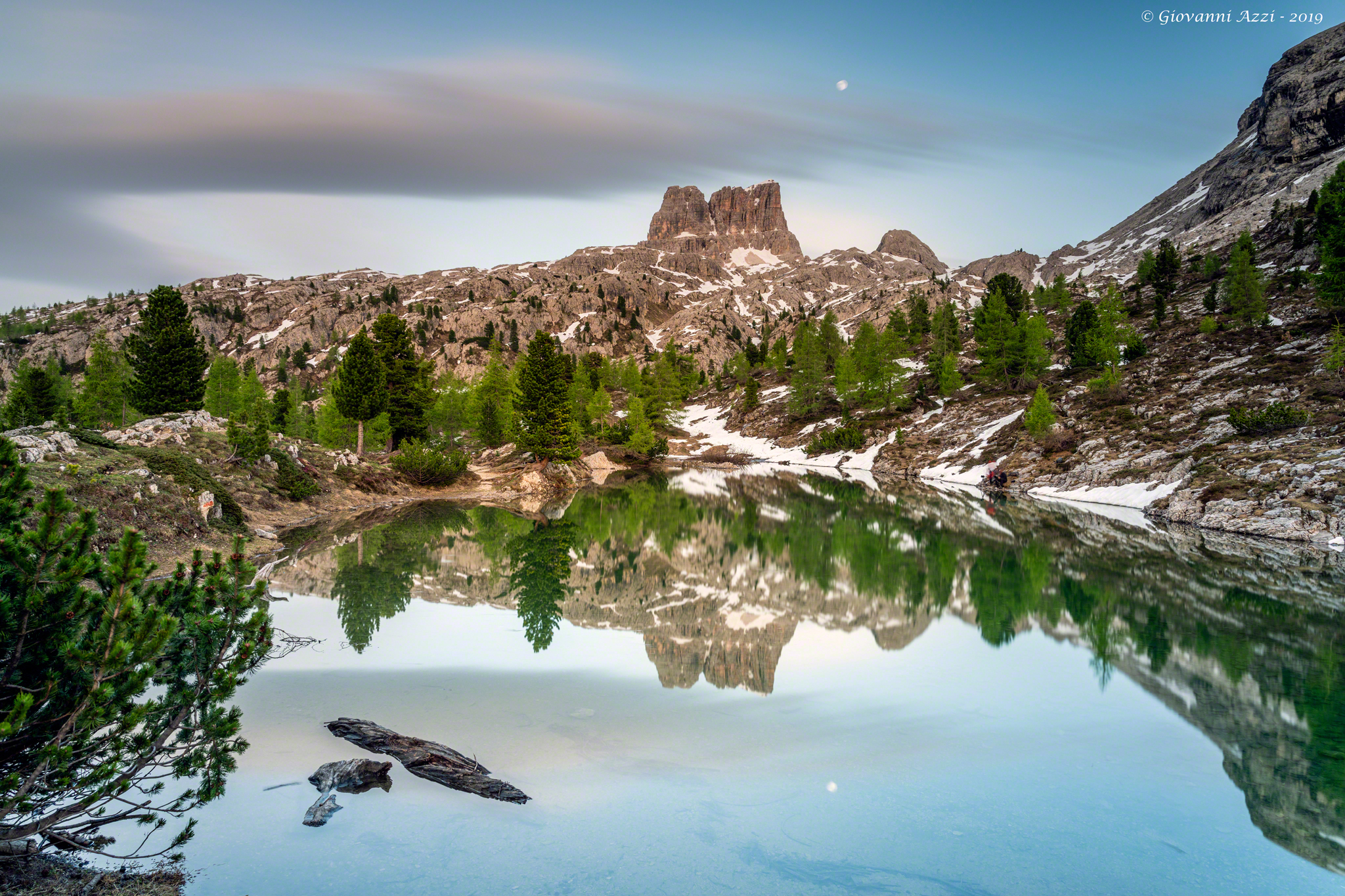 Evening at Lake Limides
