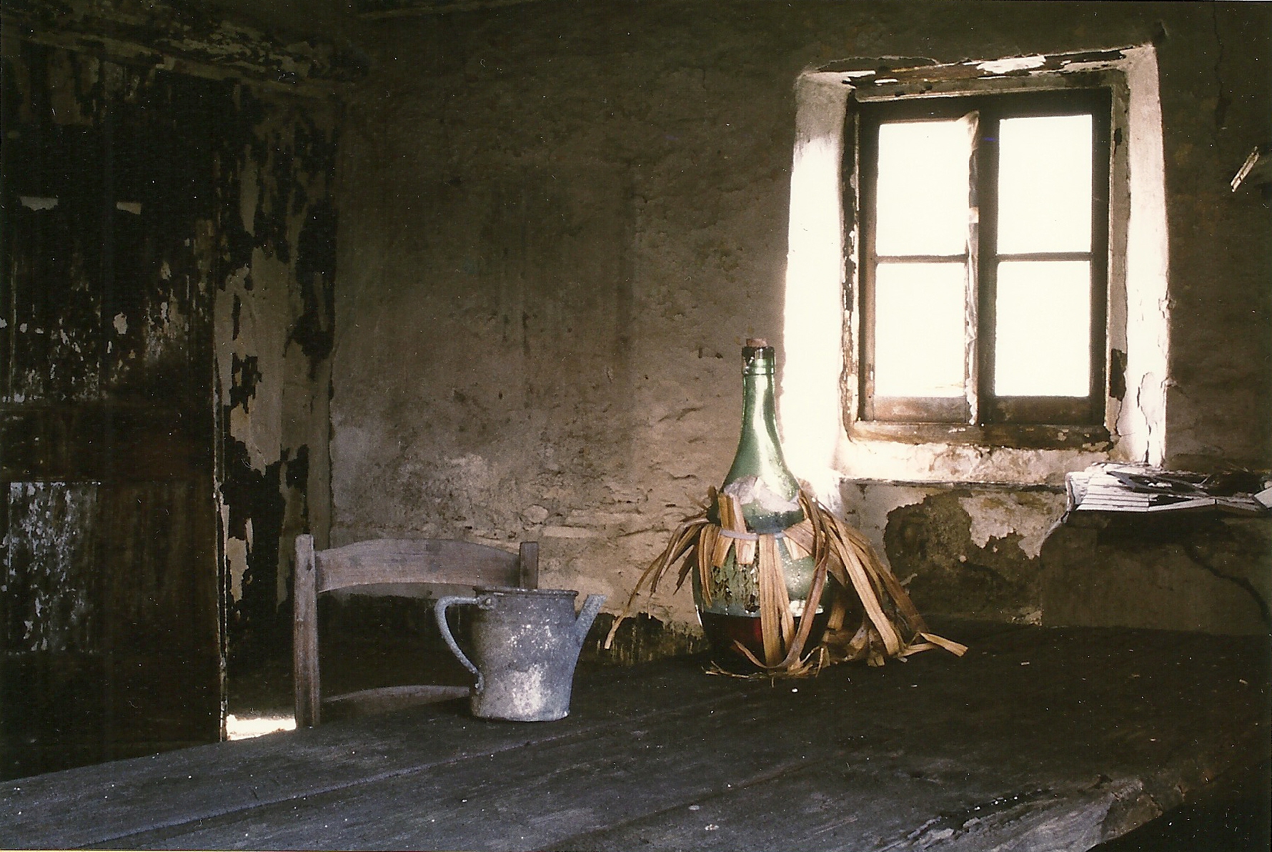 Abandoned house in the Genoa Apennine