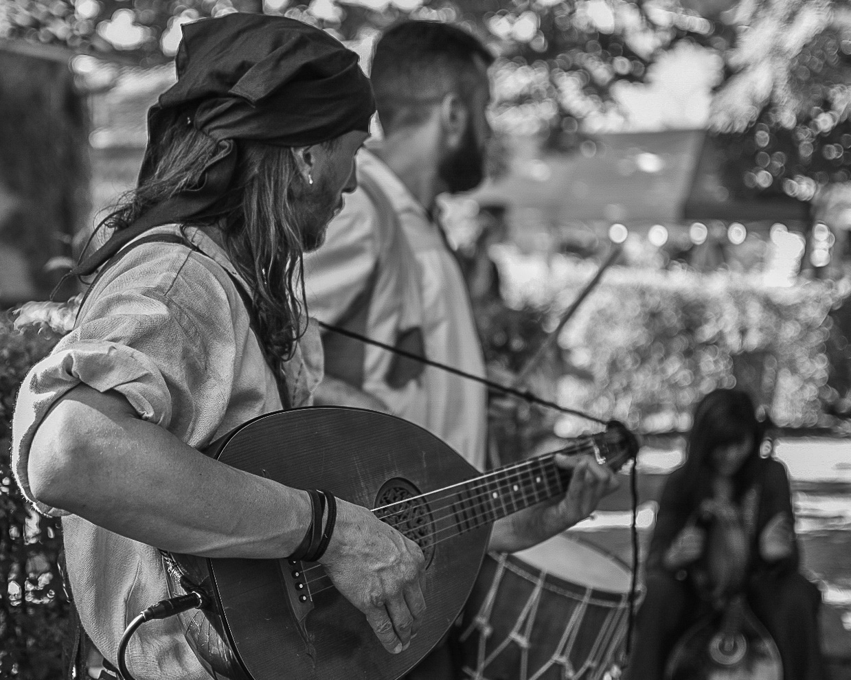 Musicante a Grazzano Visconti