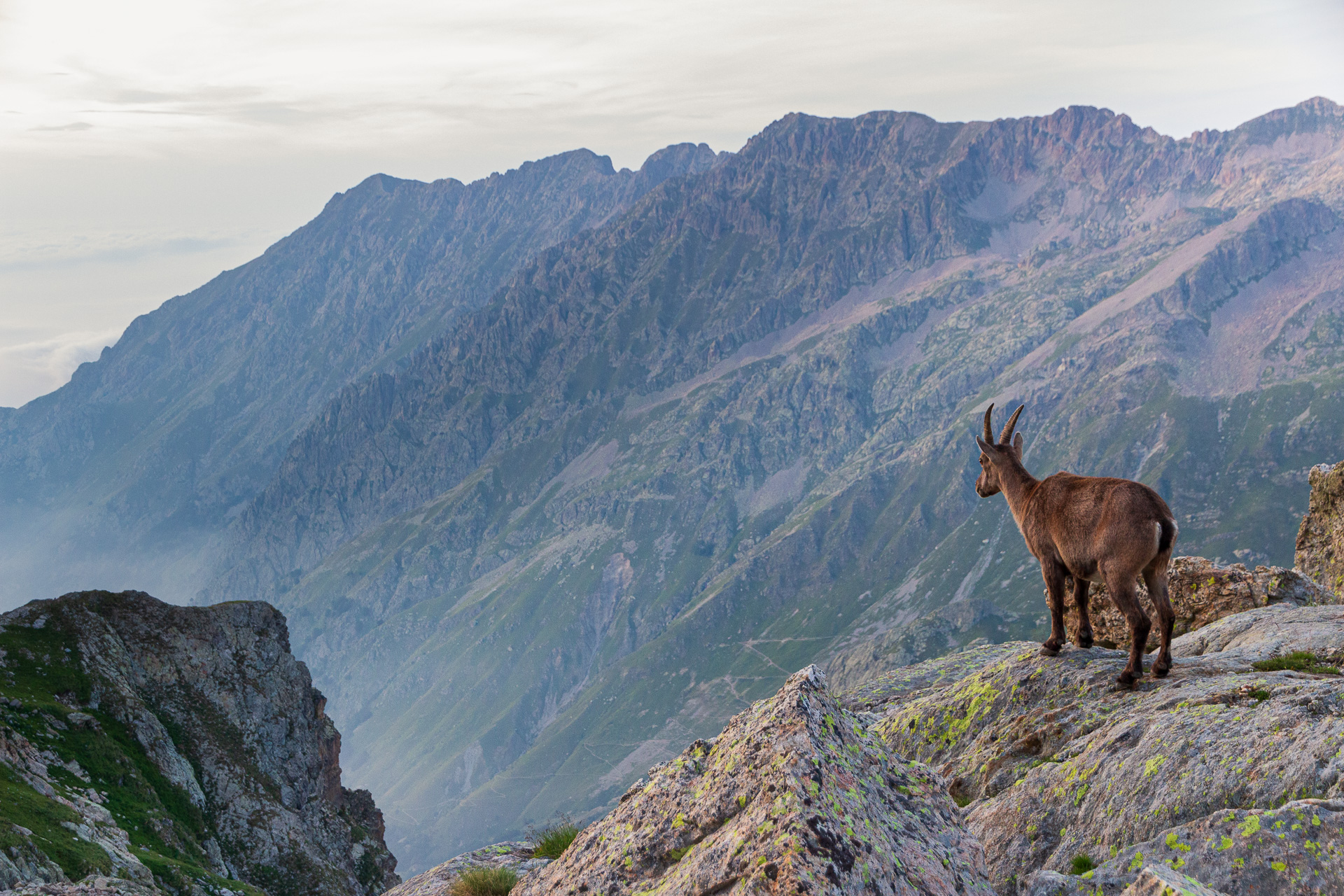 Contemplando il tramonto dal Pagarì