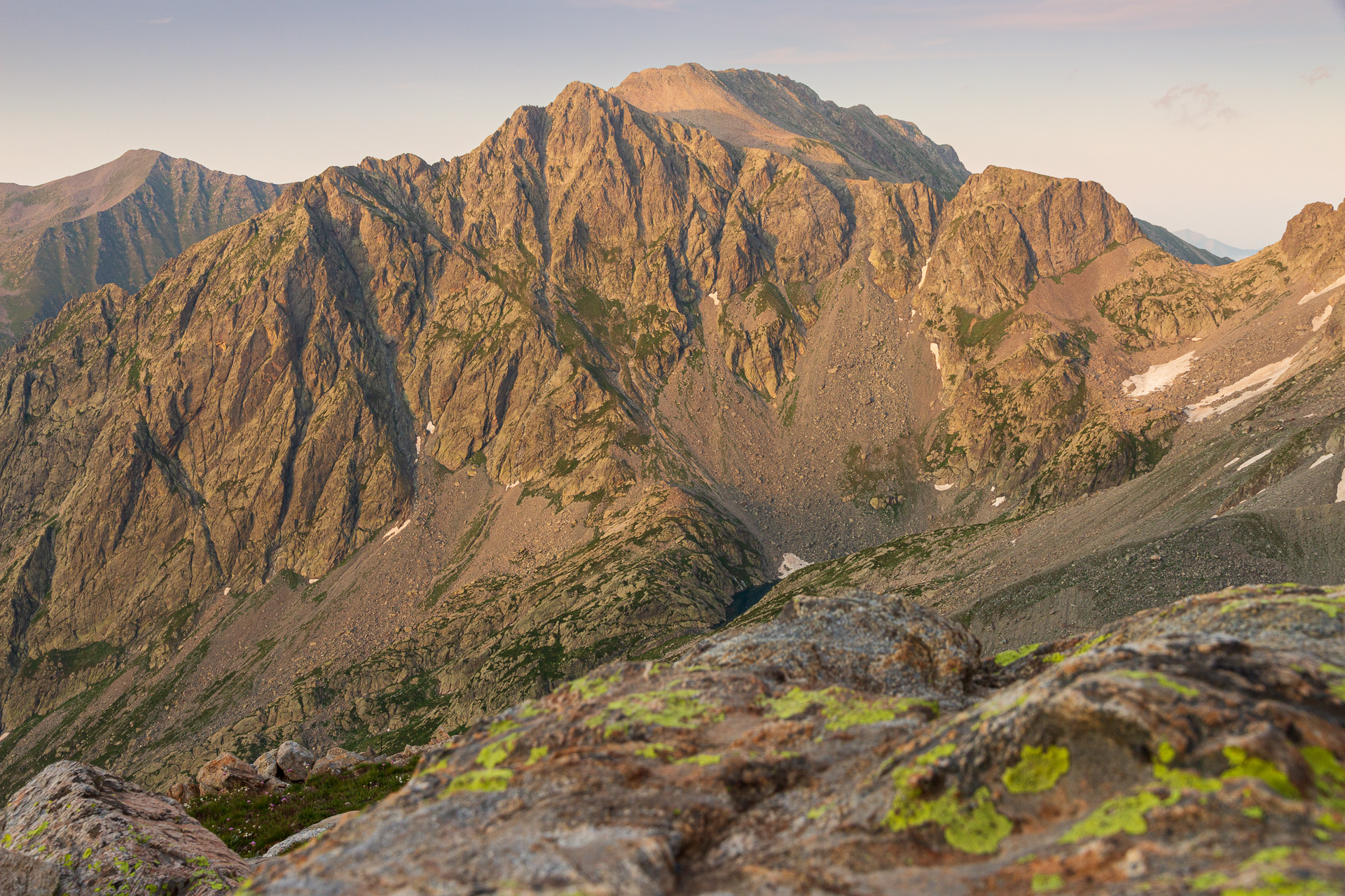 Tramonto dal Pagarì
