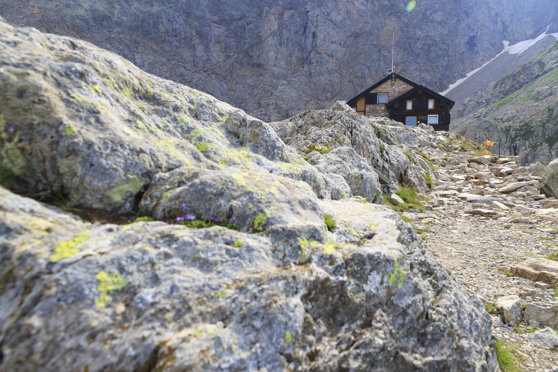 Il rifugio nella roccia