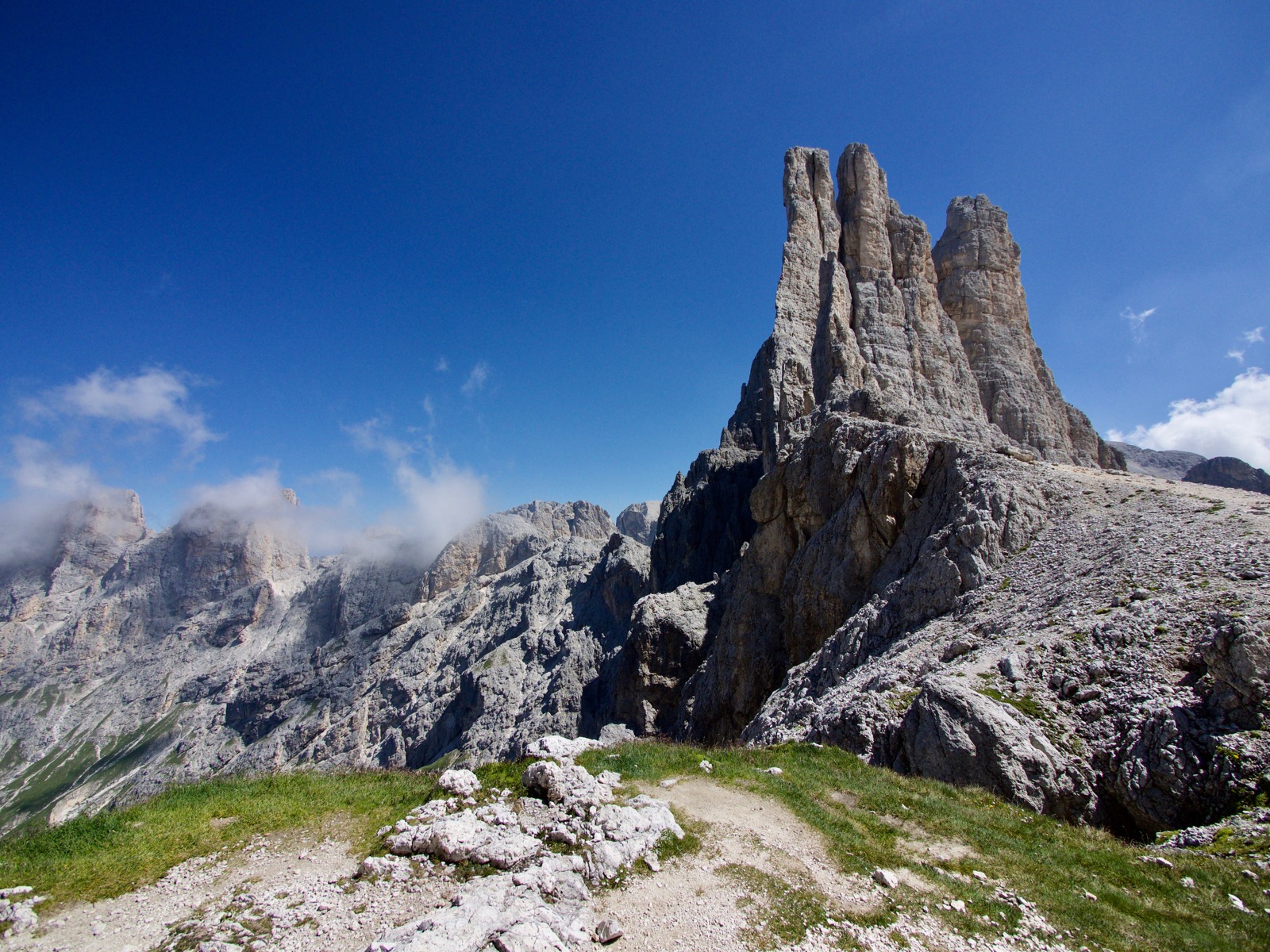 La meta, Torri del Vajolet