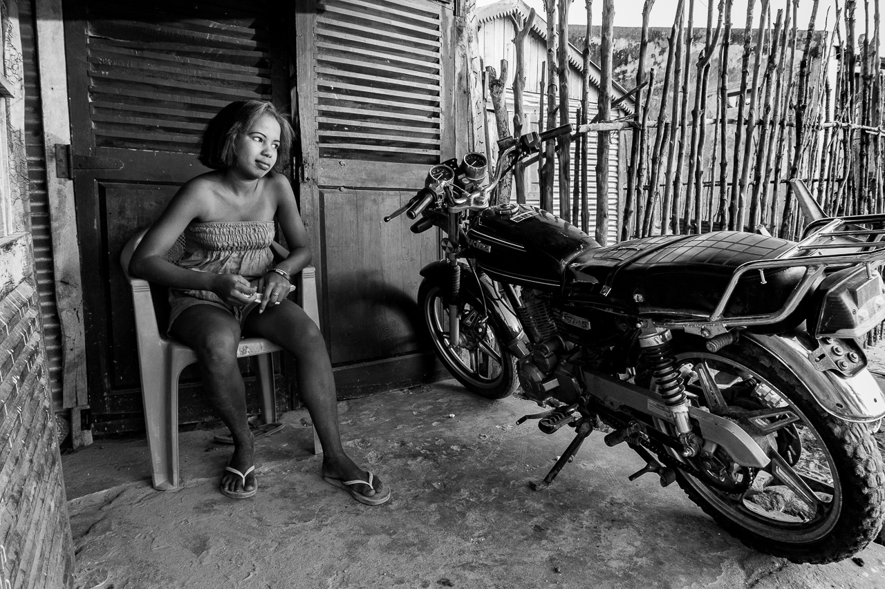 la bella e la sua moto