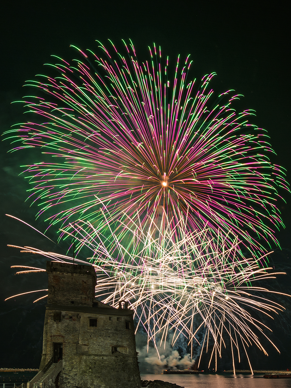 Colori dietro al castello