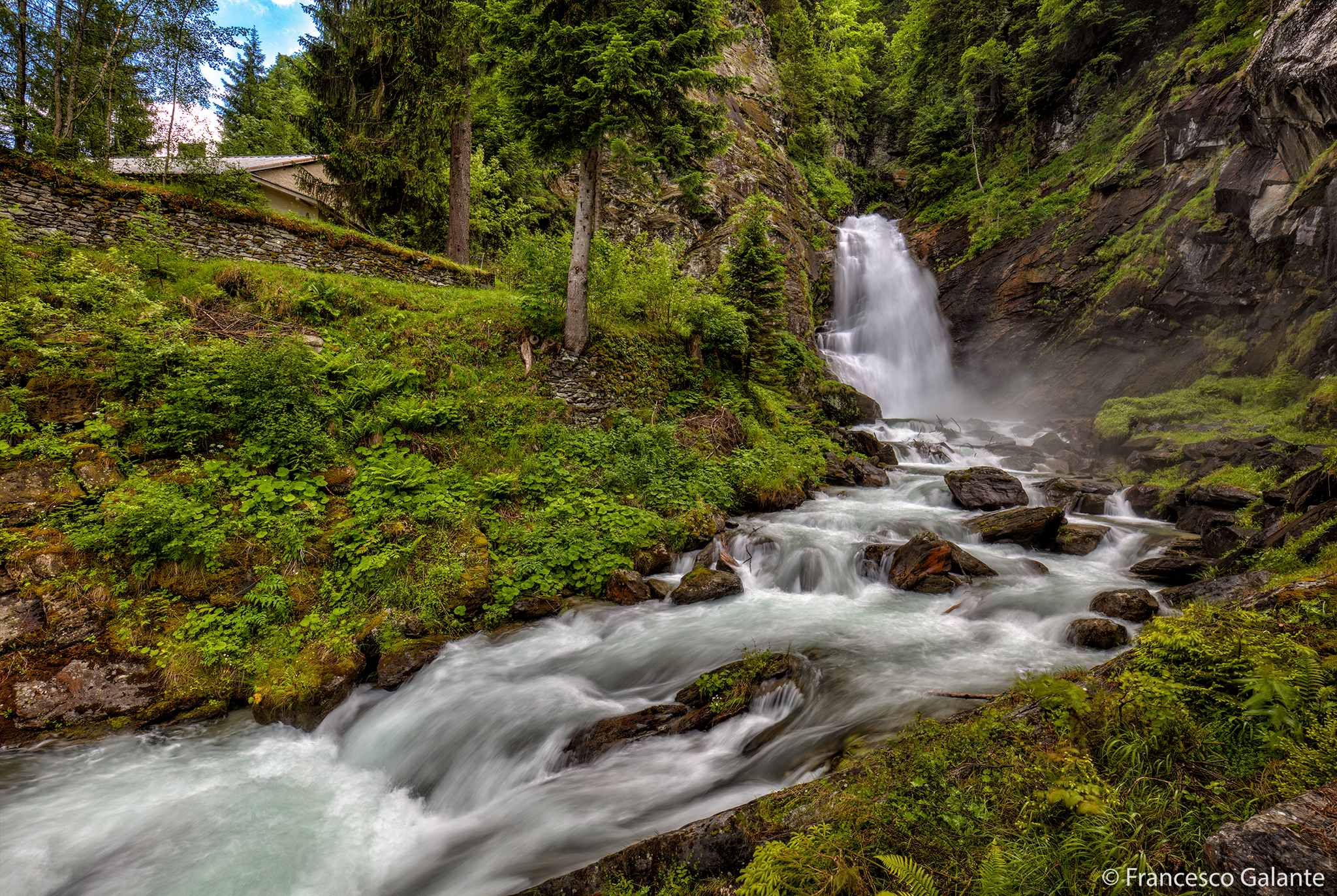 Alagna Valsesia - Cascata dell'Otro