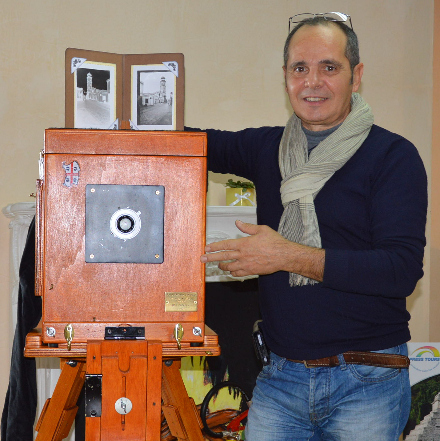 Me with my "Sardinian Camera"