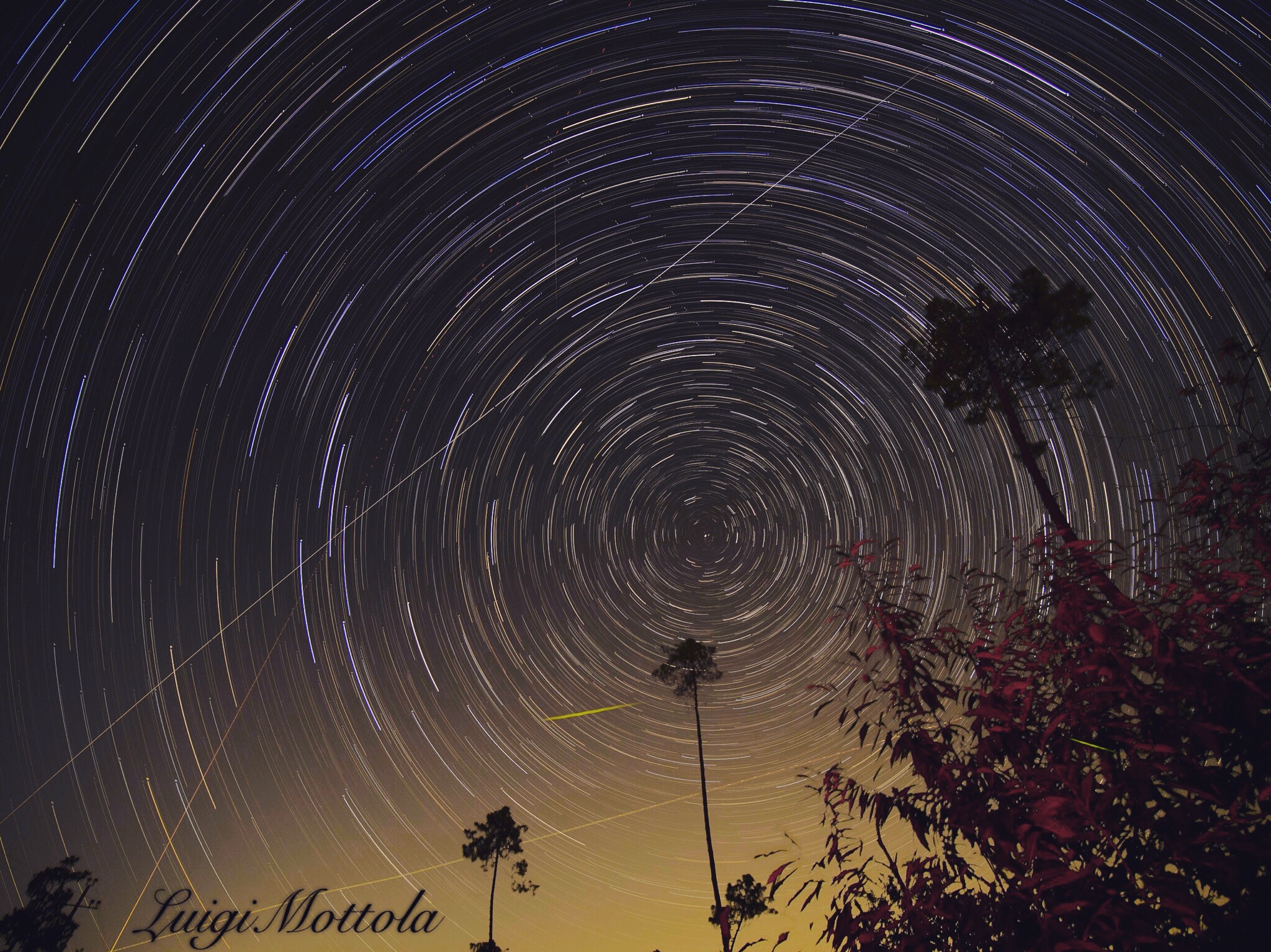 Il mio primo star trail