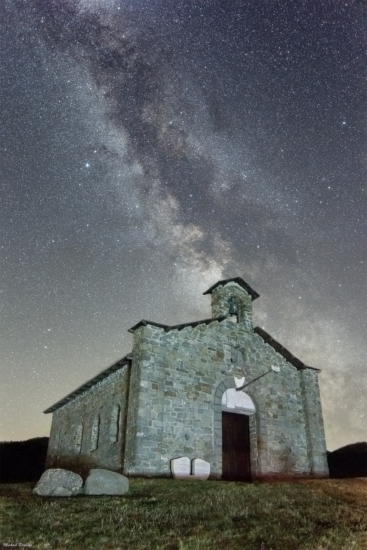 Milk Way nell'appenino tosco emiliano