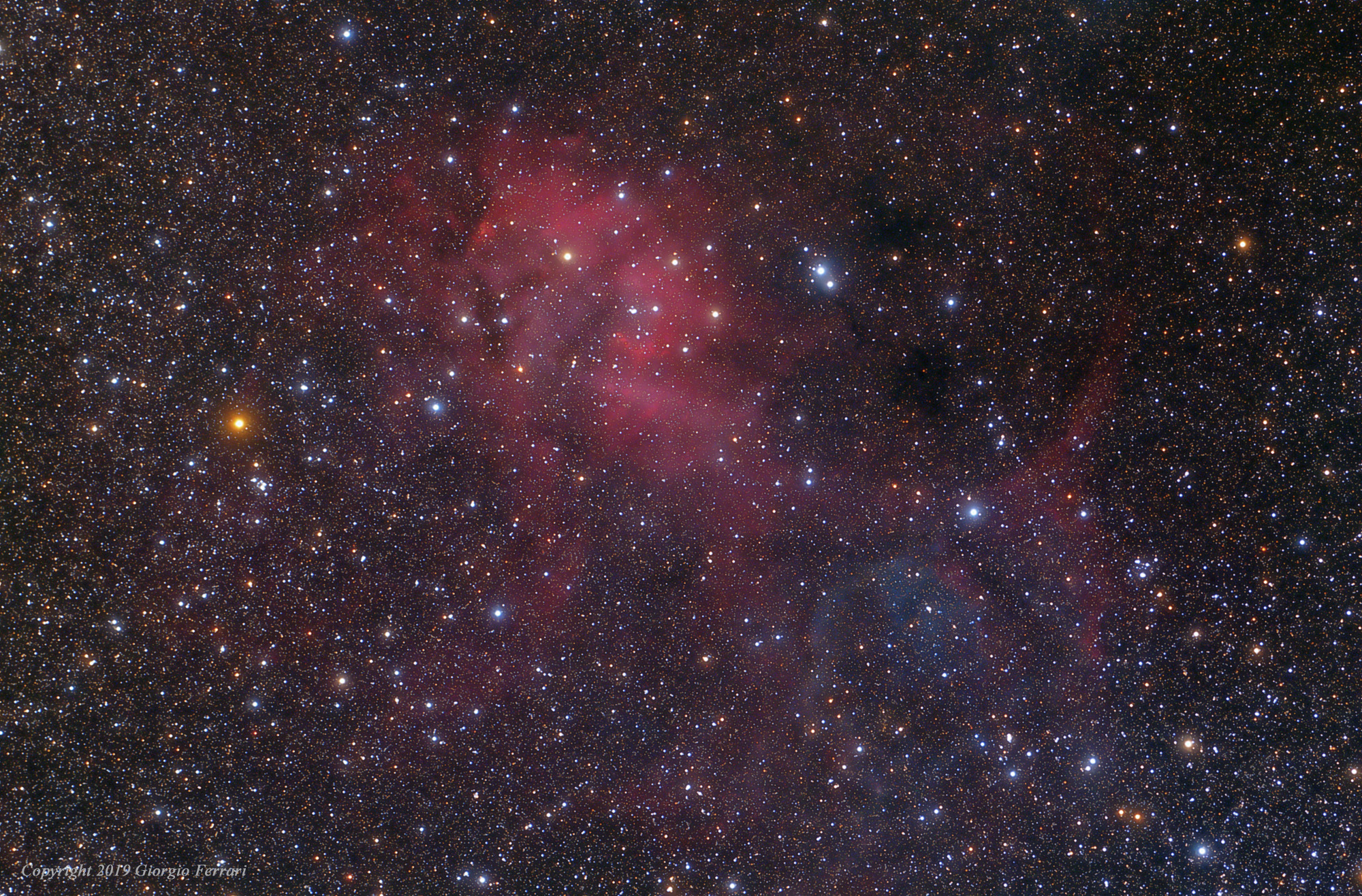 Sh2-132 Leon Nebula