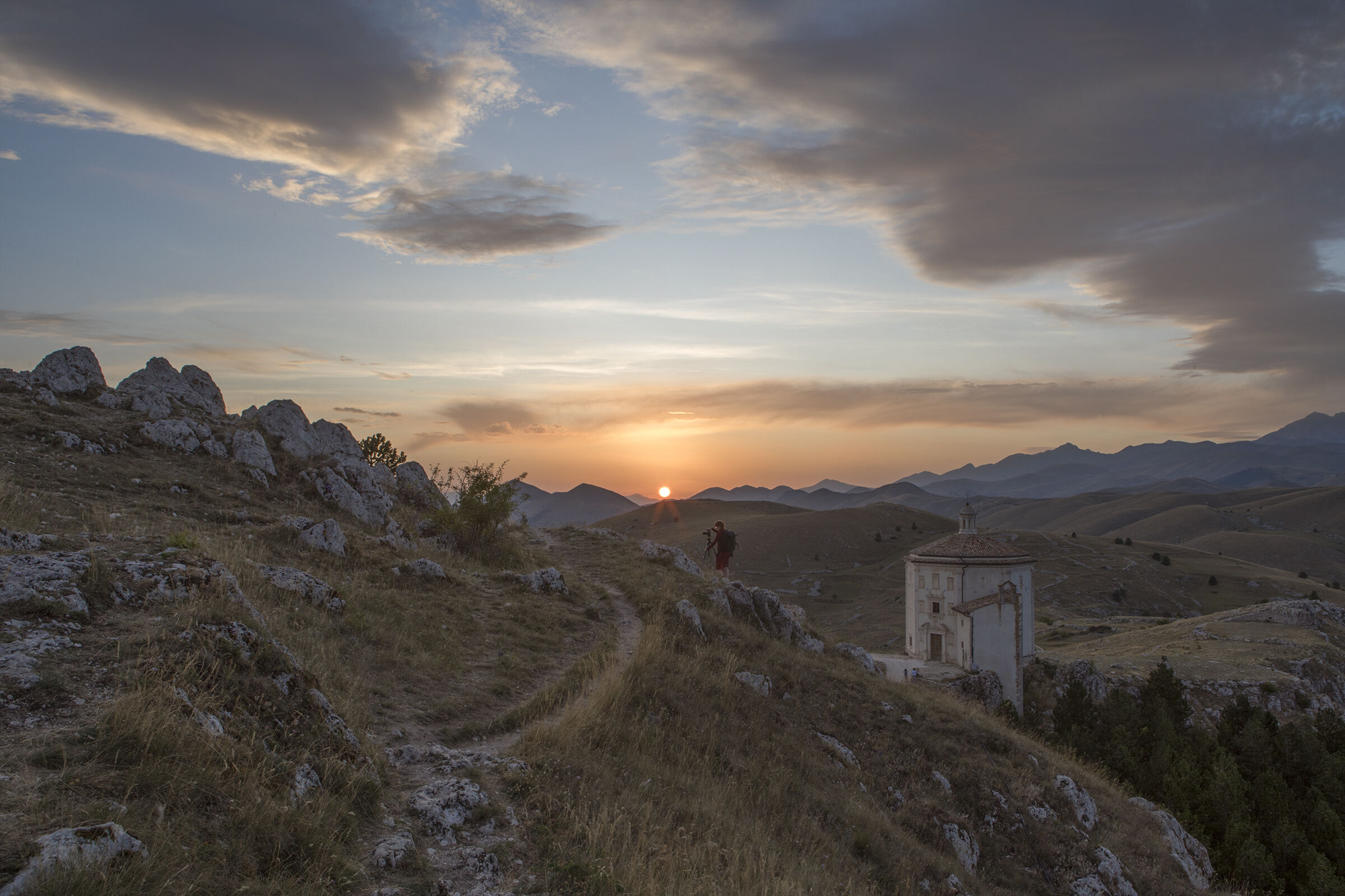 Waiting for the best light