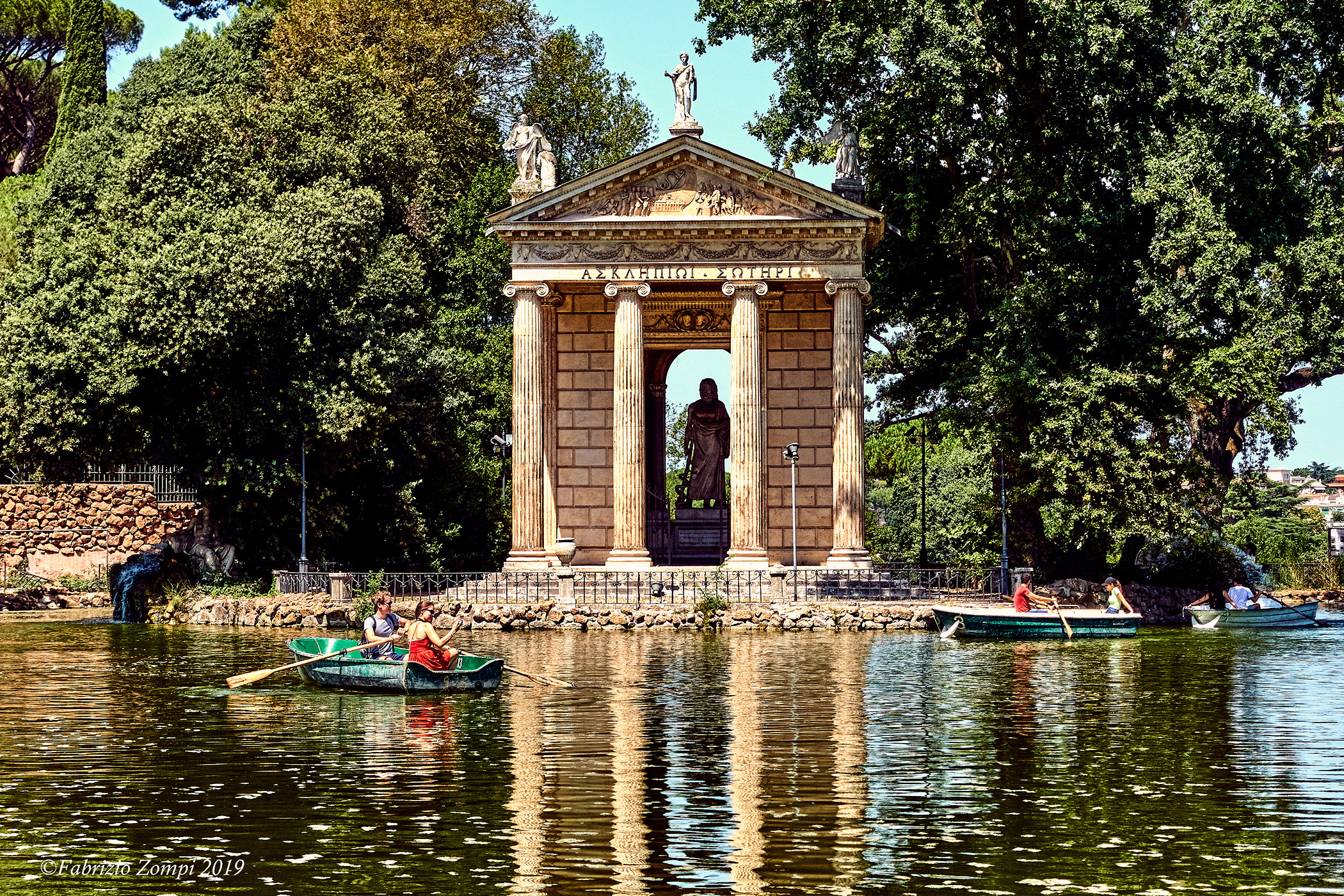 Laghetto di Villa Borghese