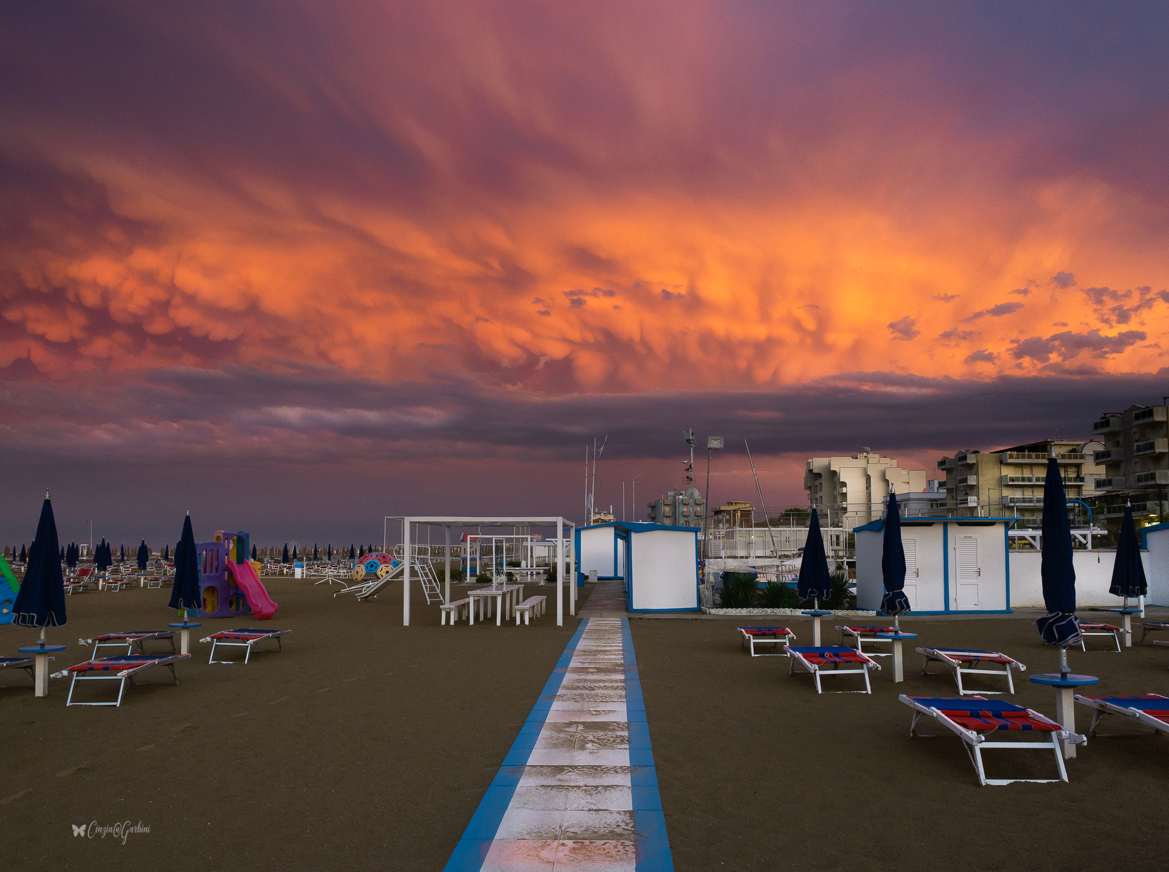 in the eye of the cyclone