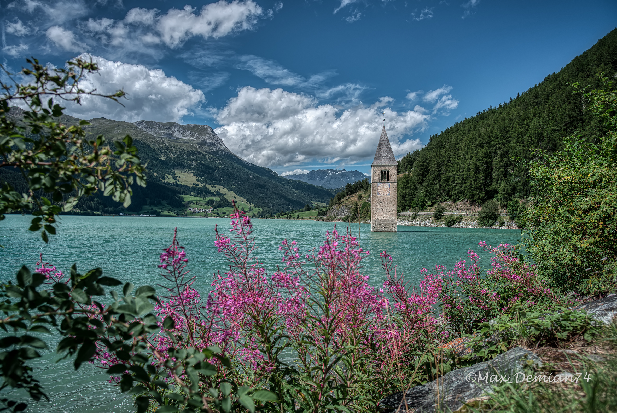 Vecchio campanile di Curon