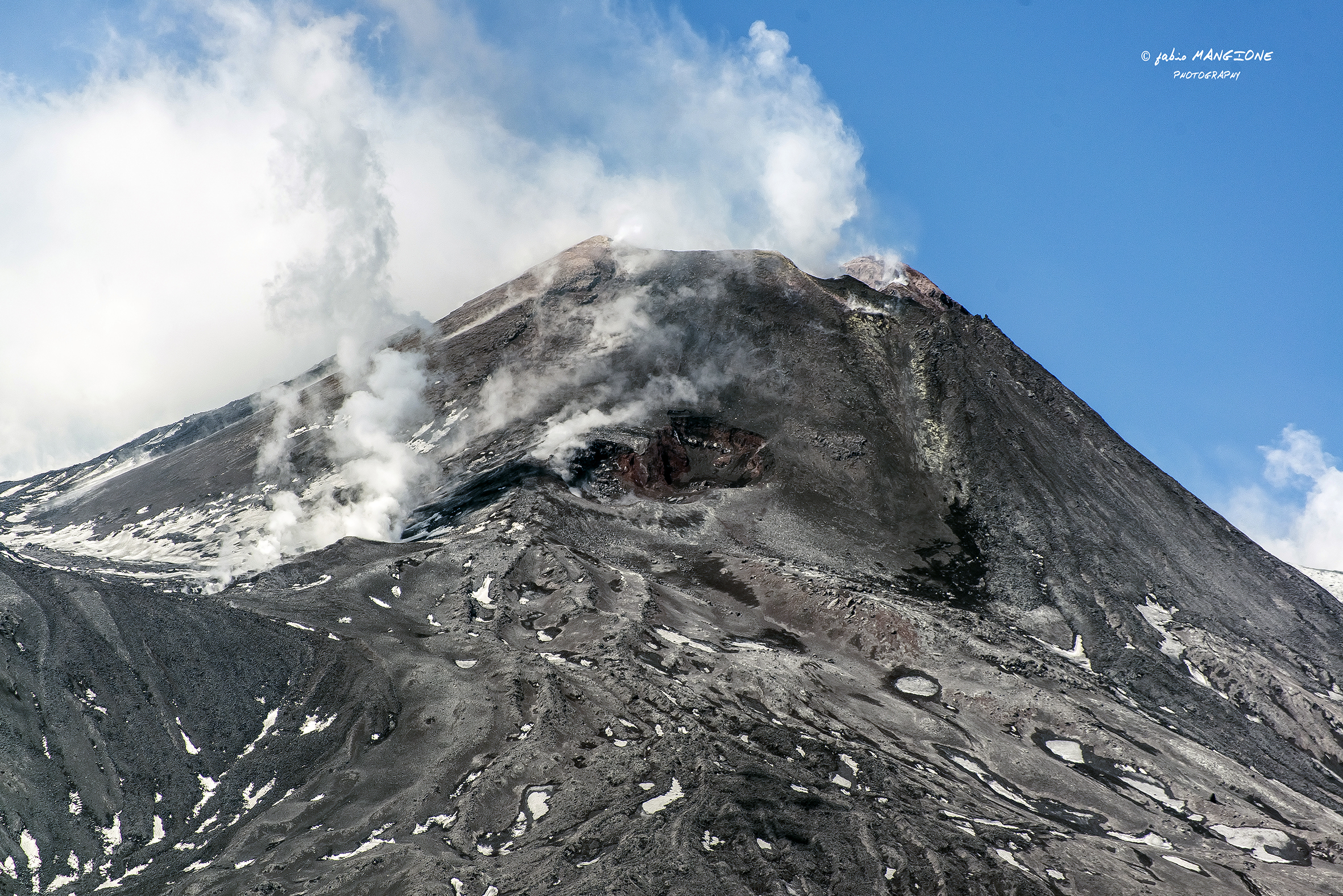 Etna Crater Of Southeast