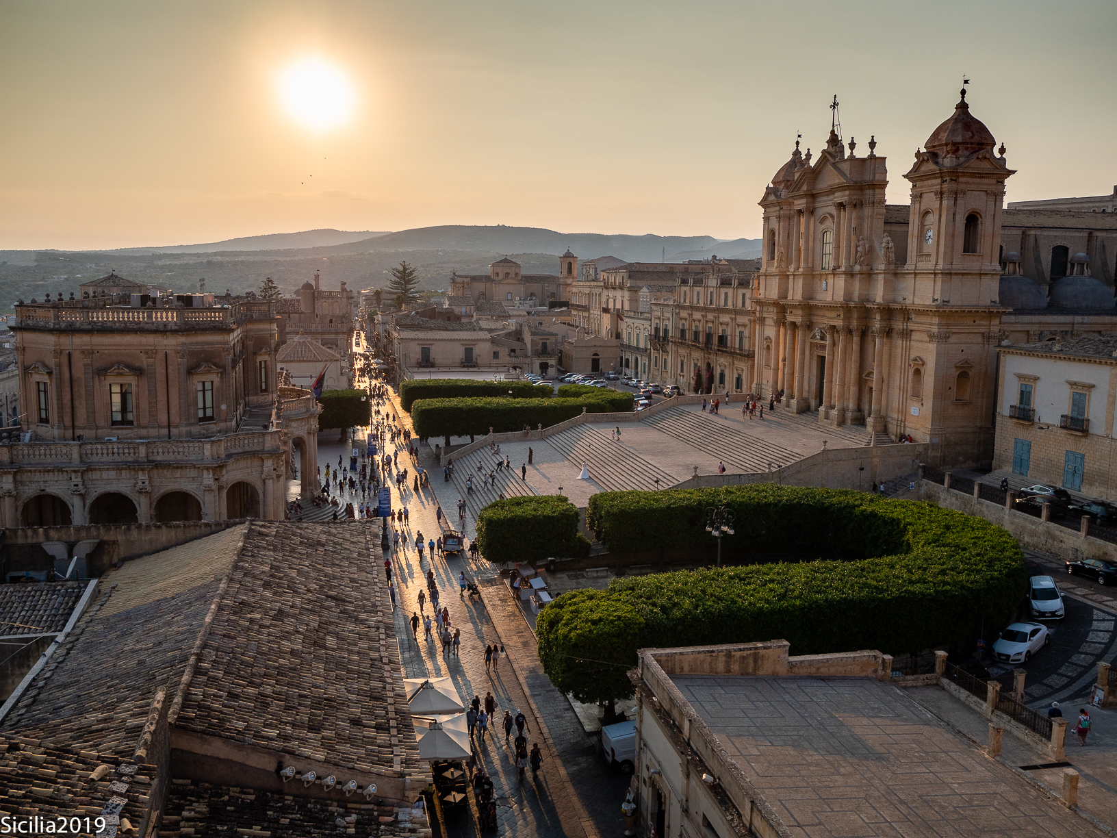Tramonto sul Corso - Noto
