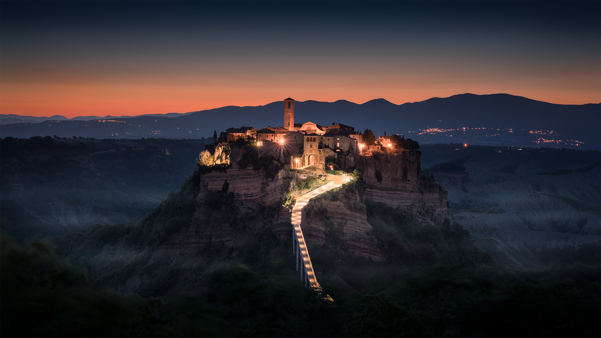 Alba a Civita di Bagnoregio