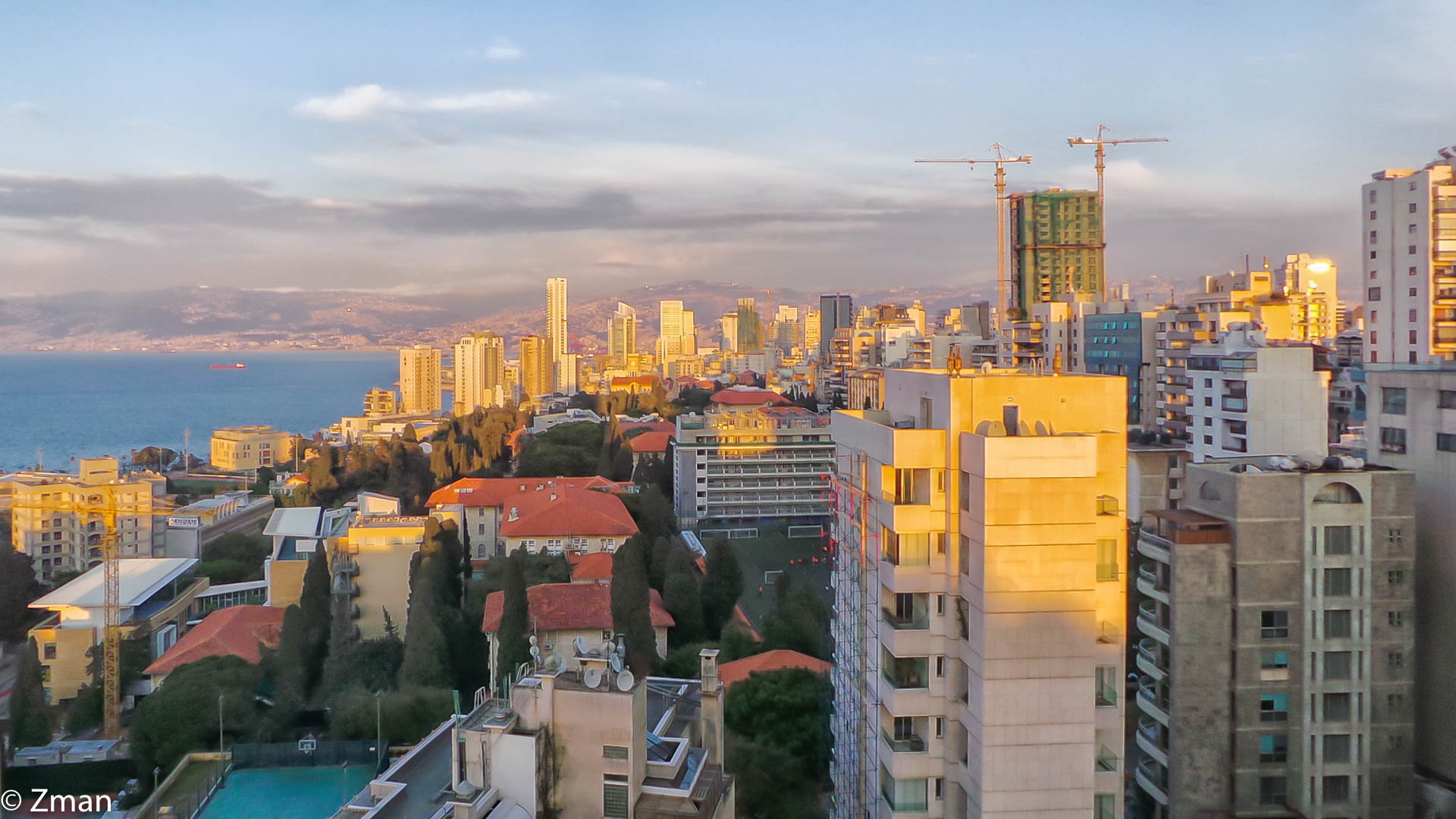 Beirut at Sunset