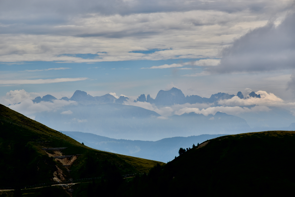 Il cattinaccio visto da Merano 2000