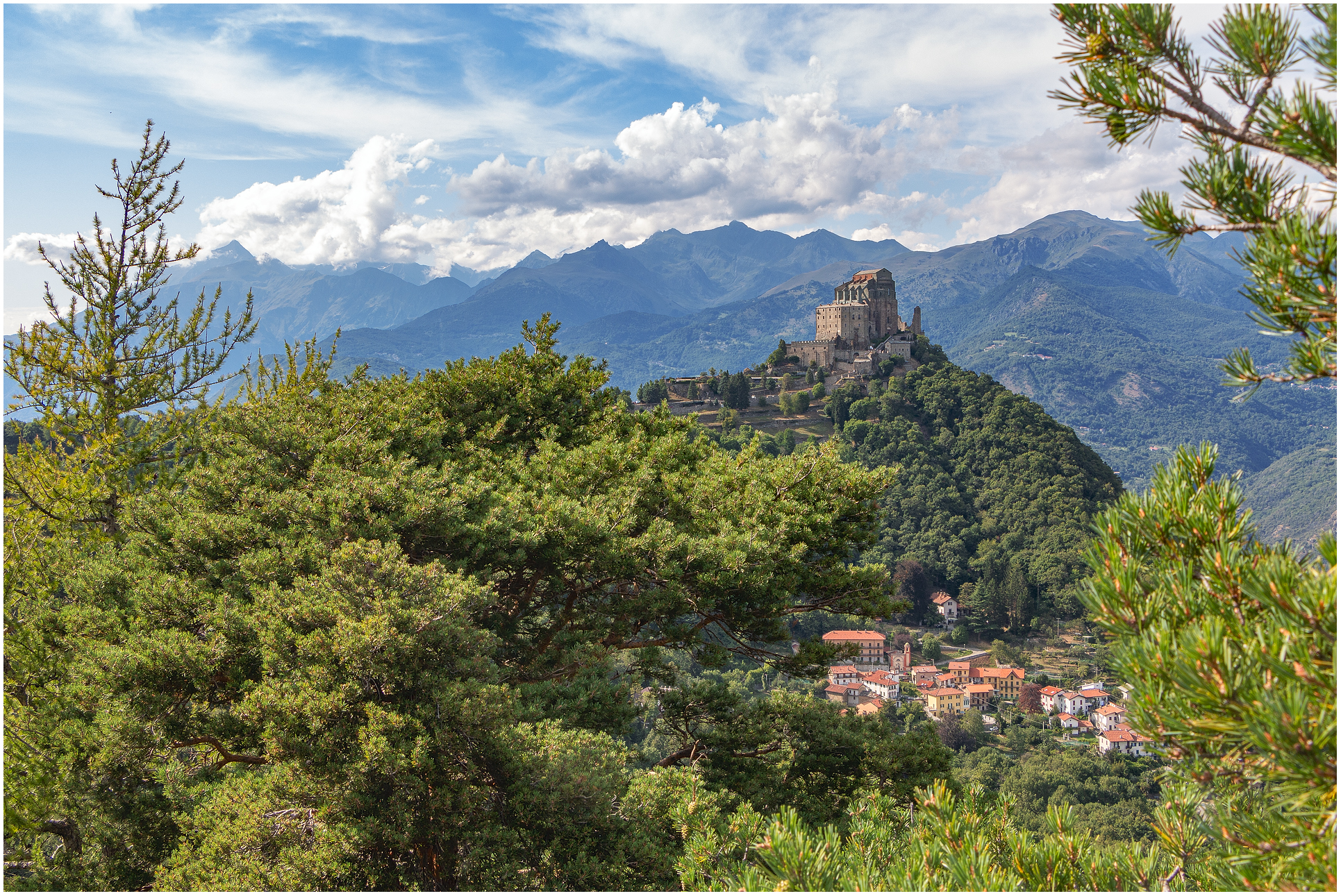 Sacra S.Michele dal sentiero dei Principi