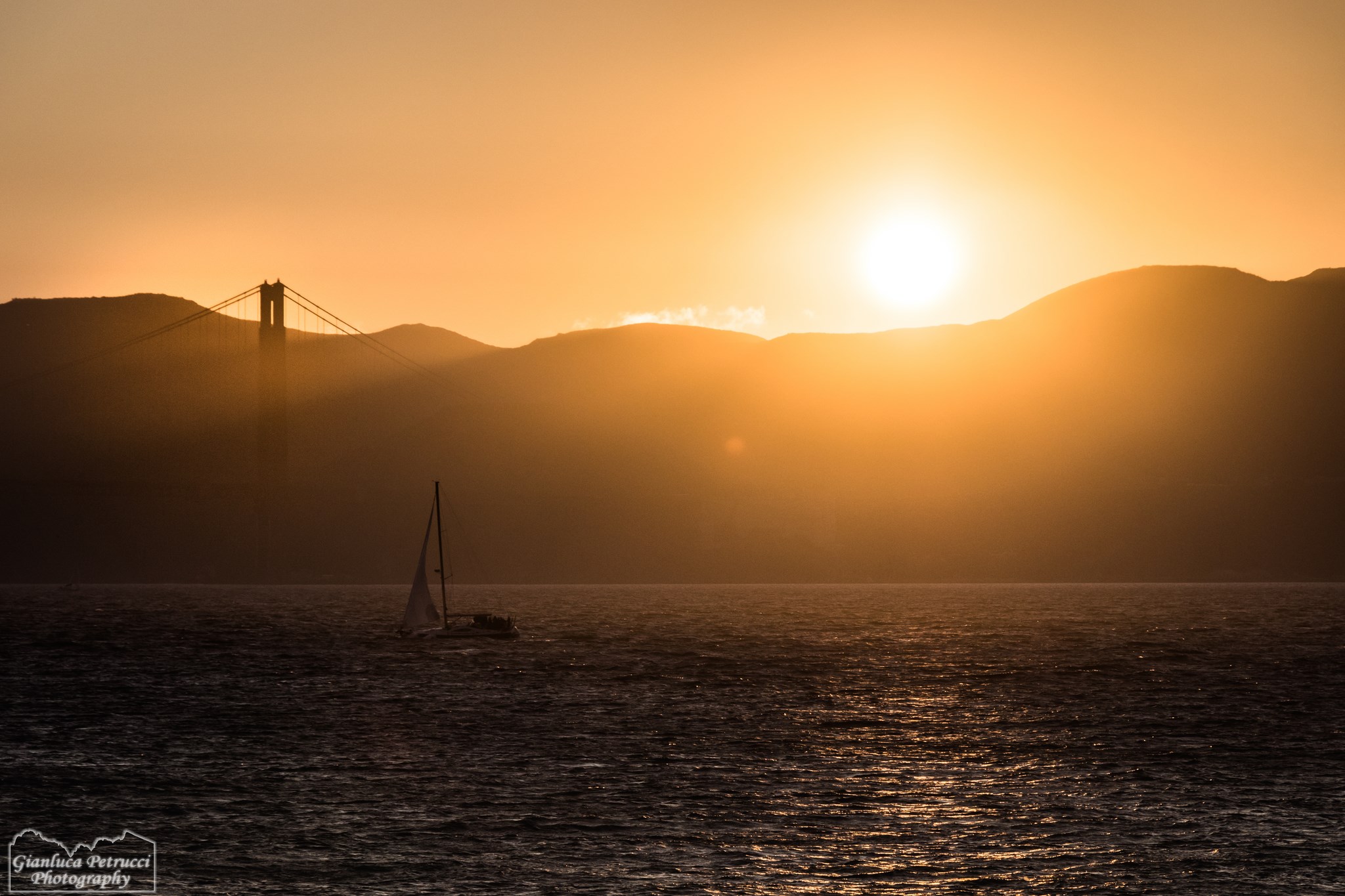 Sunset over San Francisco Bay