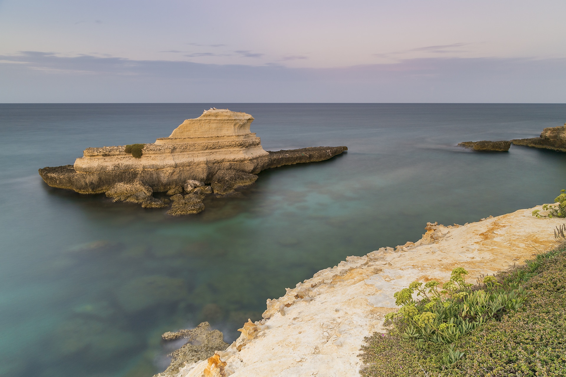 Tramonto in un piccolo angolo di paradiso