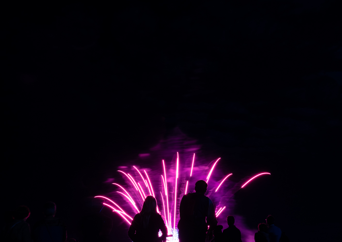 Con il naso all'insù , come i bambino