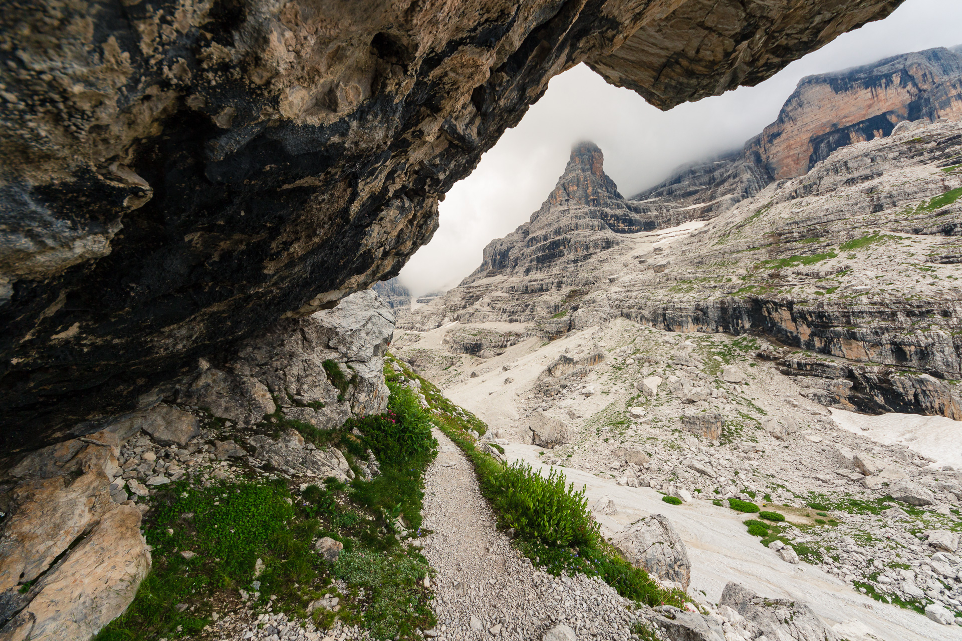 Verso il rifugio Tuckett